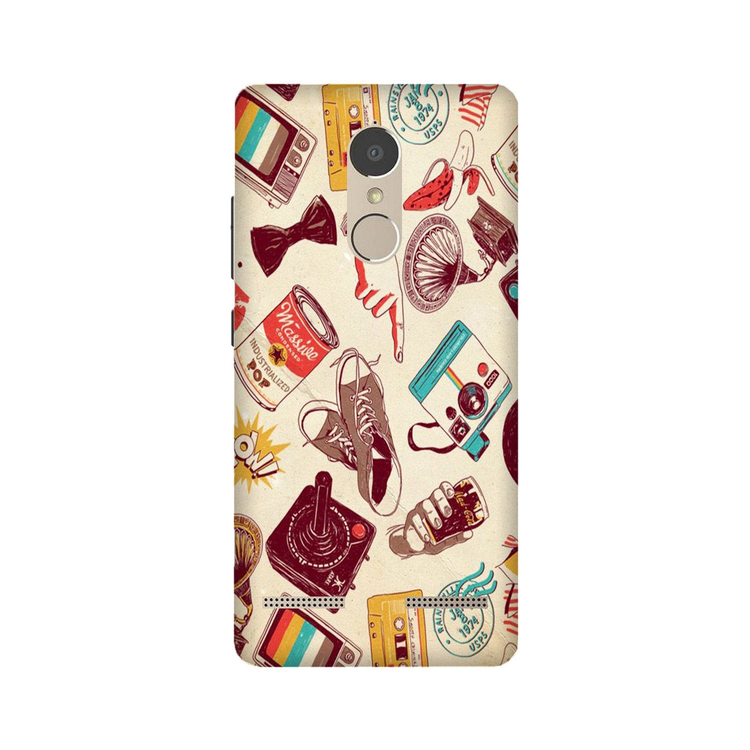 Vintage Mobile Back Case for Lenovo K6 / K6 Power (Design - 35) Vintage Case for Lenovo K6 / K6 Power