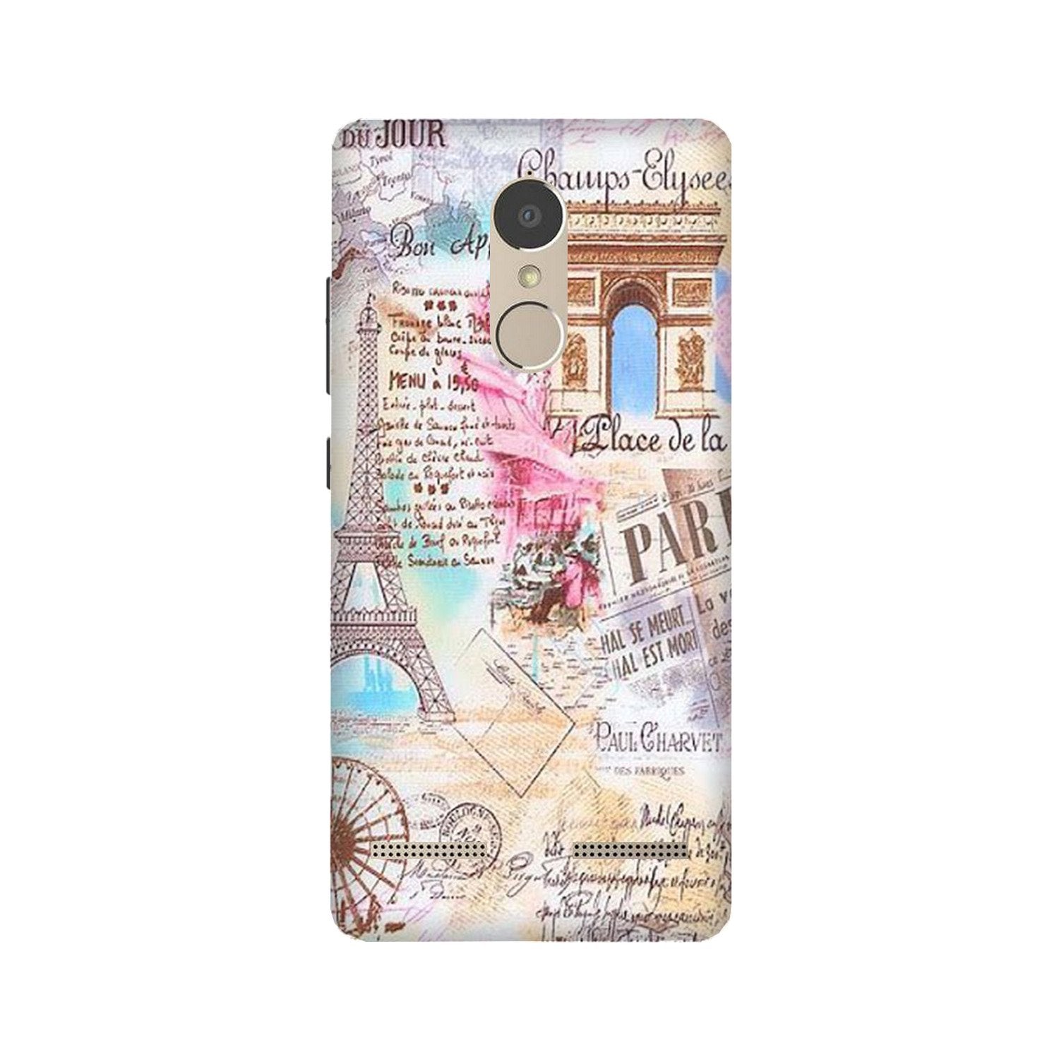 Paris Eiftel Tower Mobile Back Case for Lenovo K6 / K6 Power (Design - 54) Paris Eiftel Tower Case for Lenovo K6 / K6 Power