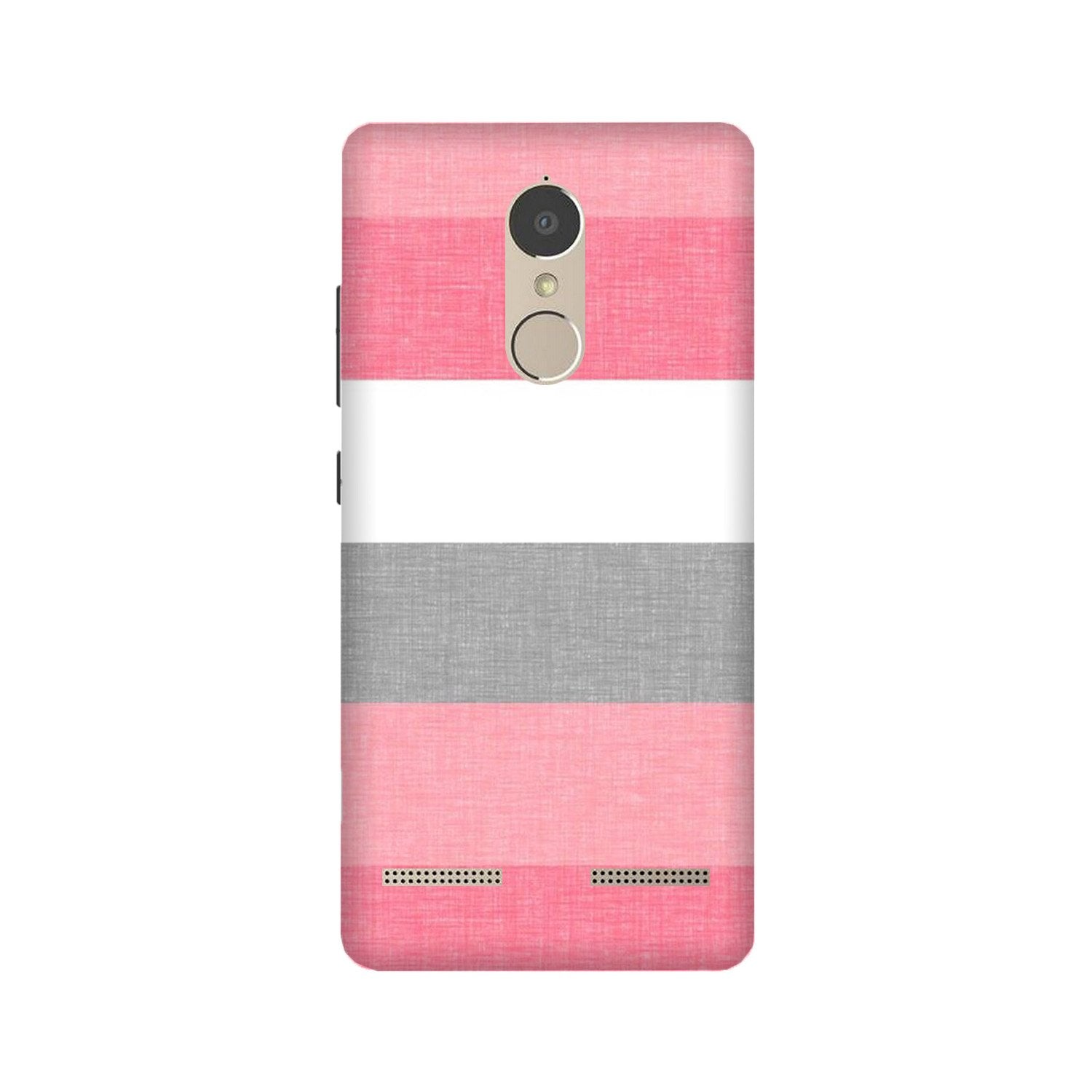 Pink white pattern Mobile Back Case for Lenovo K6 / K6 Power (Design - 55) Pink white pattern Case for Lenovo K6 / K6 Power