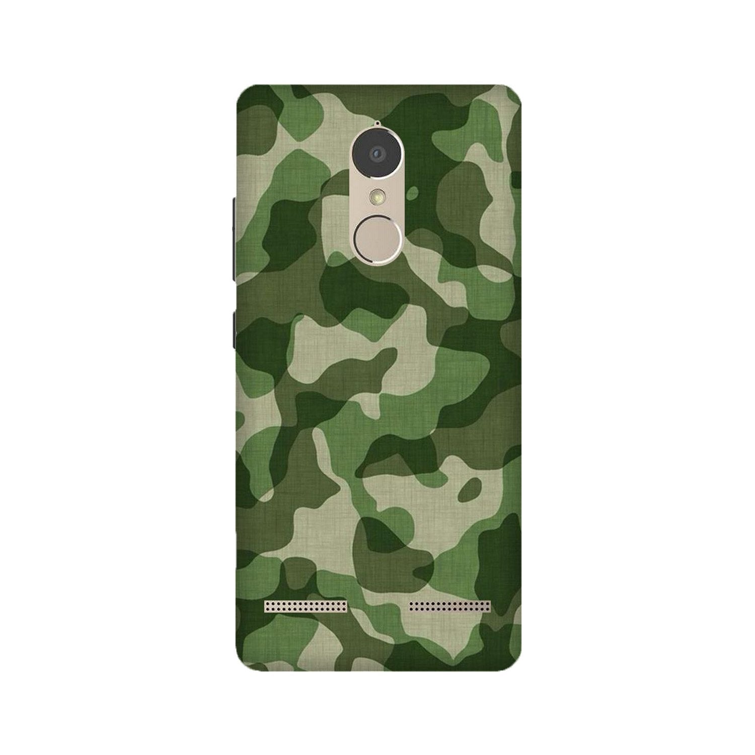 Army Camouflage Mobile Back Case for Lenovo K6 / K6 Power (Design - 106) Army Camouflage Case for Lenovo K6 / K6 Power (Design - 106)