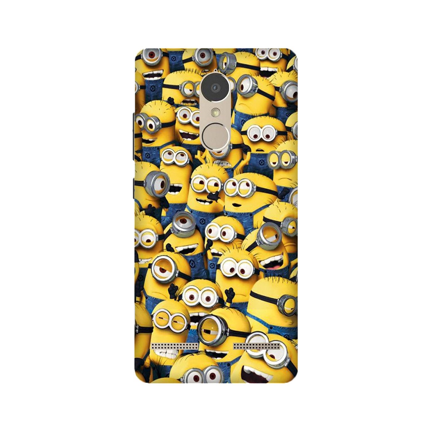 Minions Mobile Back Case for Lenovo K6 / K6 Power (Design - 126) Minions Case for Lenovo K6 / K6 Power (Design - 126)
