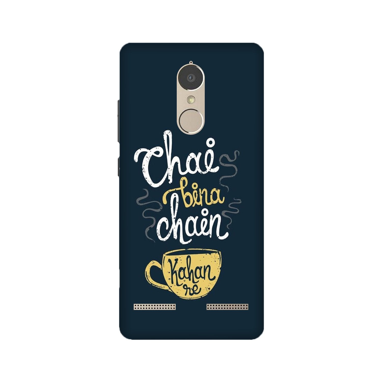 Chai Bina Chain Kahan Mobile Back Case for Lenovo K6 / K6 Power (Design - 144) Chai Bina Chain Kahan Case for Lenovo K6 / K6 Power (Design - 144)