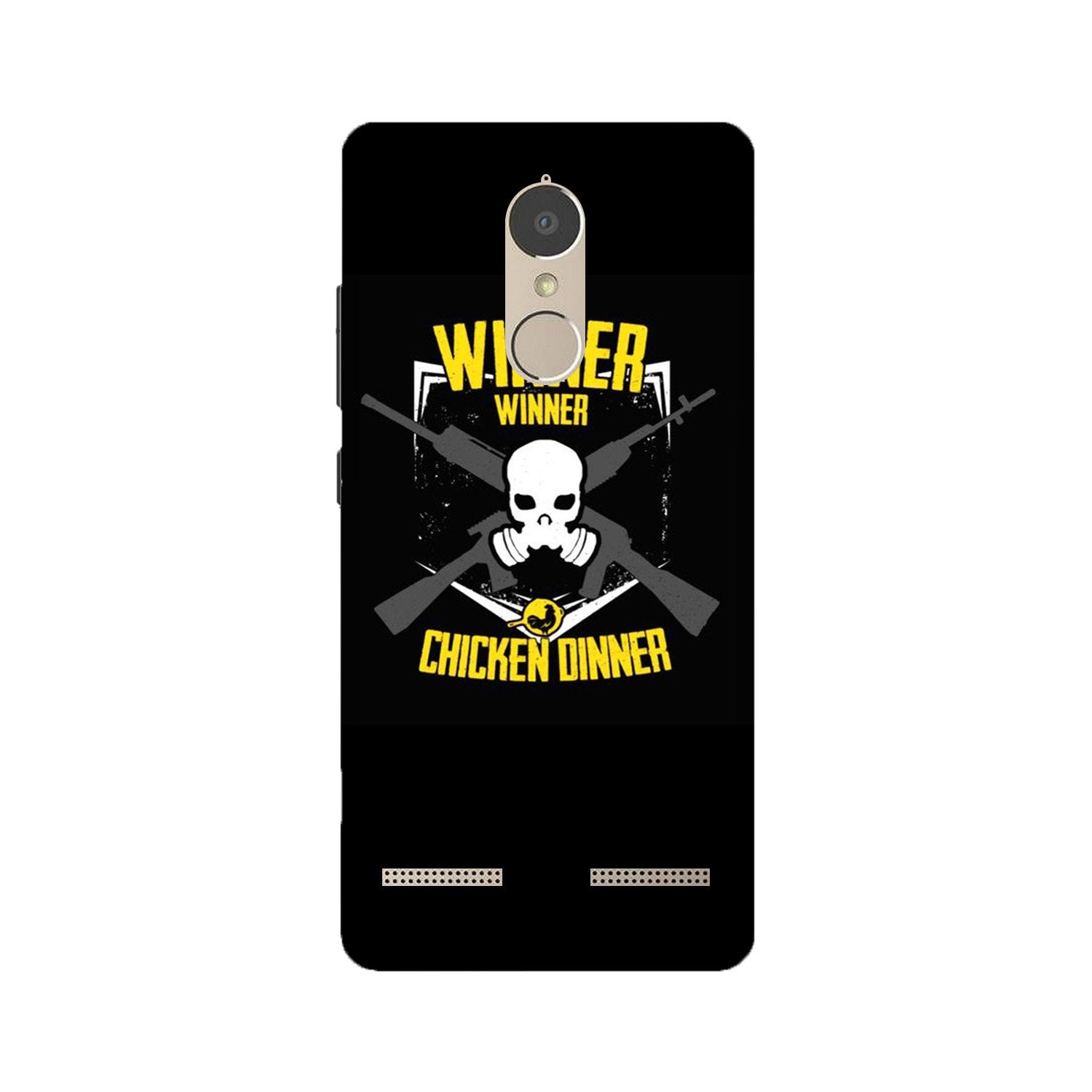 Winner Winner Chicken Dinner Mobile Back Case for Lenovo K6 / K6 Power (Design - 178) Winner Winner Chicken Dinner Case for Lenovo K6 / K6 Power (Design - 178)