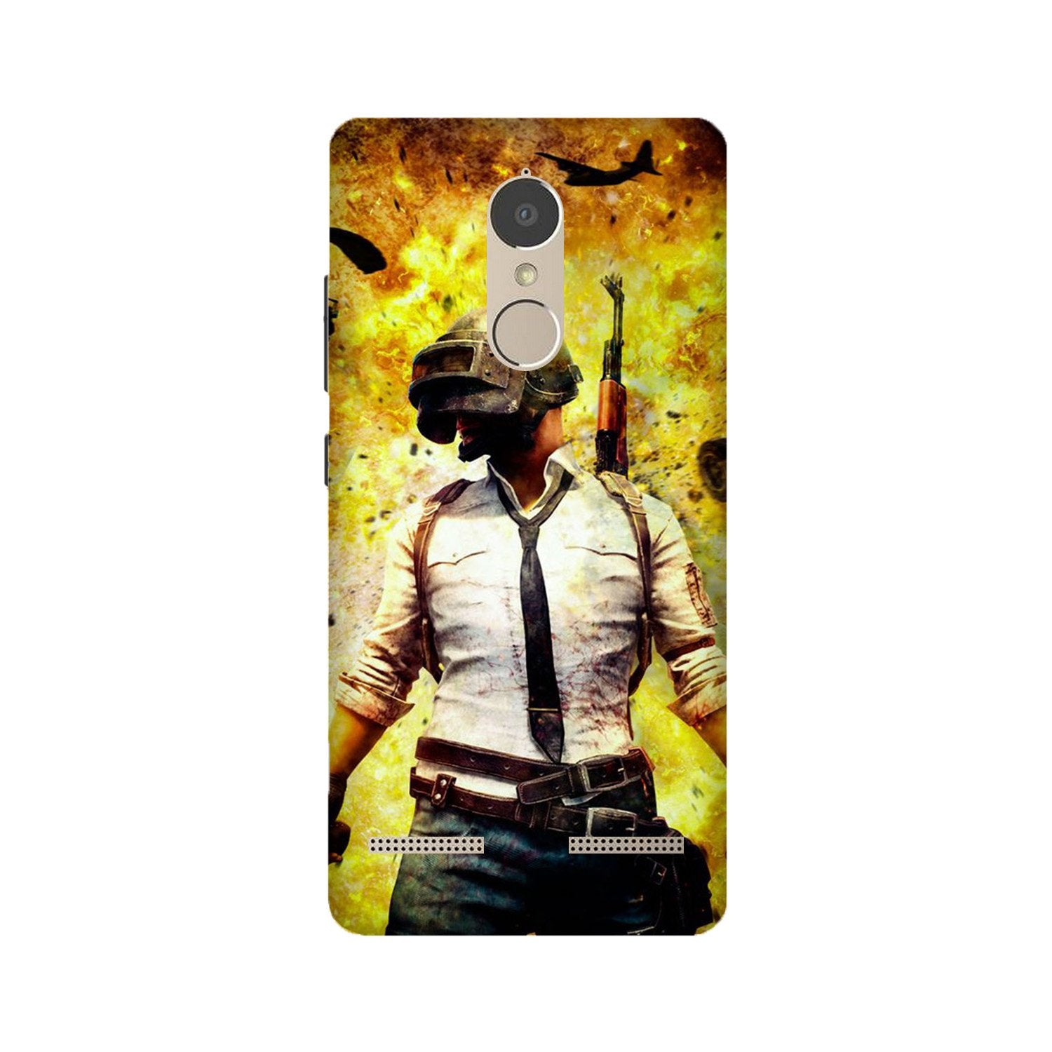 Pubg Mobile Back Case for Lenovo K6 / K6 Power (Design - 180) Pubg Case for Lenovo K6 / K6 Power (Design - 180)