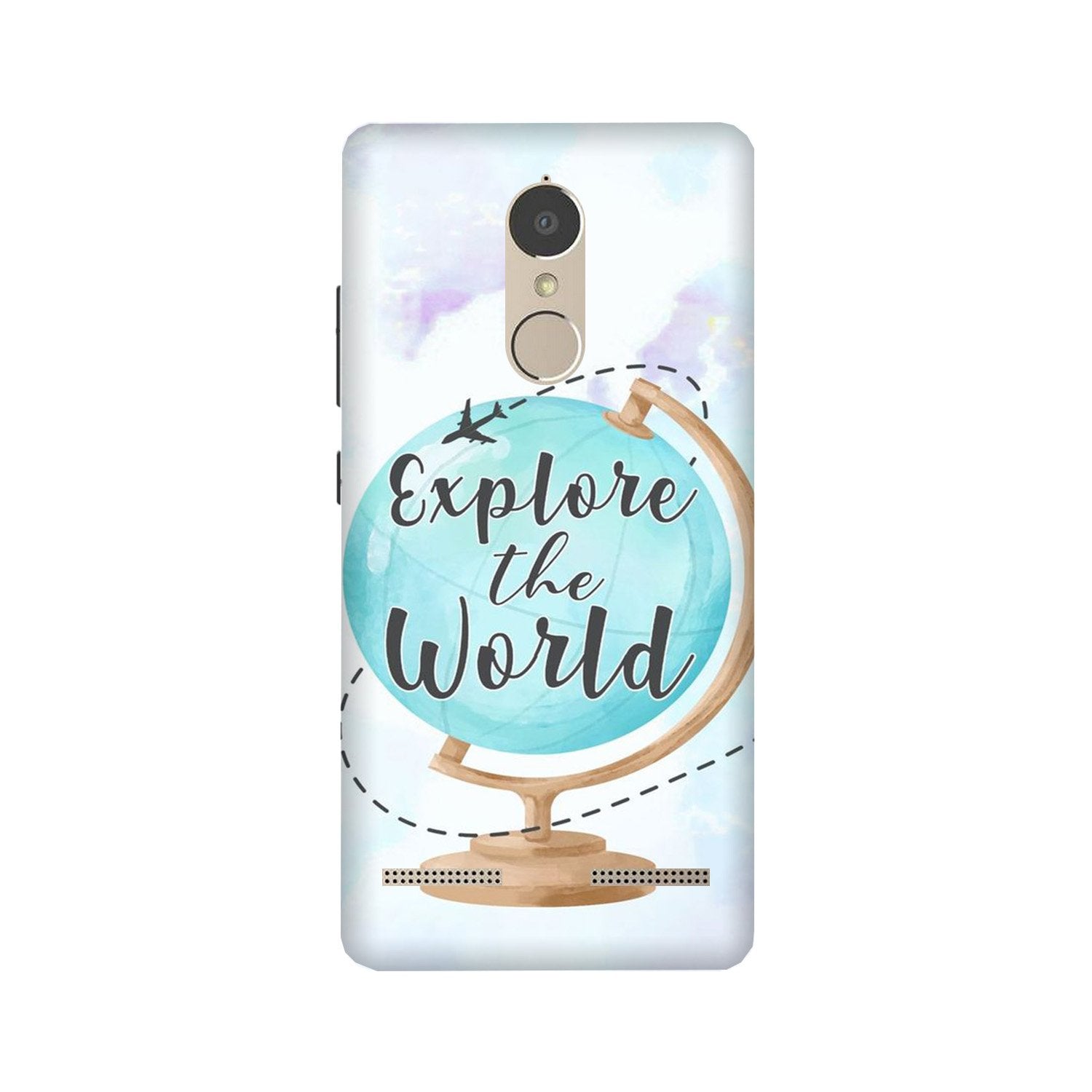 Explore the World Mobile Back Case for Lenovo K6 / K6 Power (Design - 207) Explore the World Case for Lenovo K6 / K6 Power (Design No. 207)