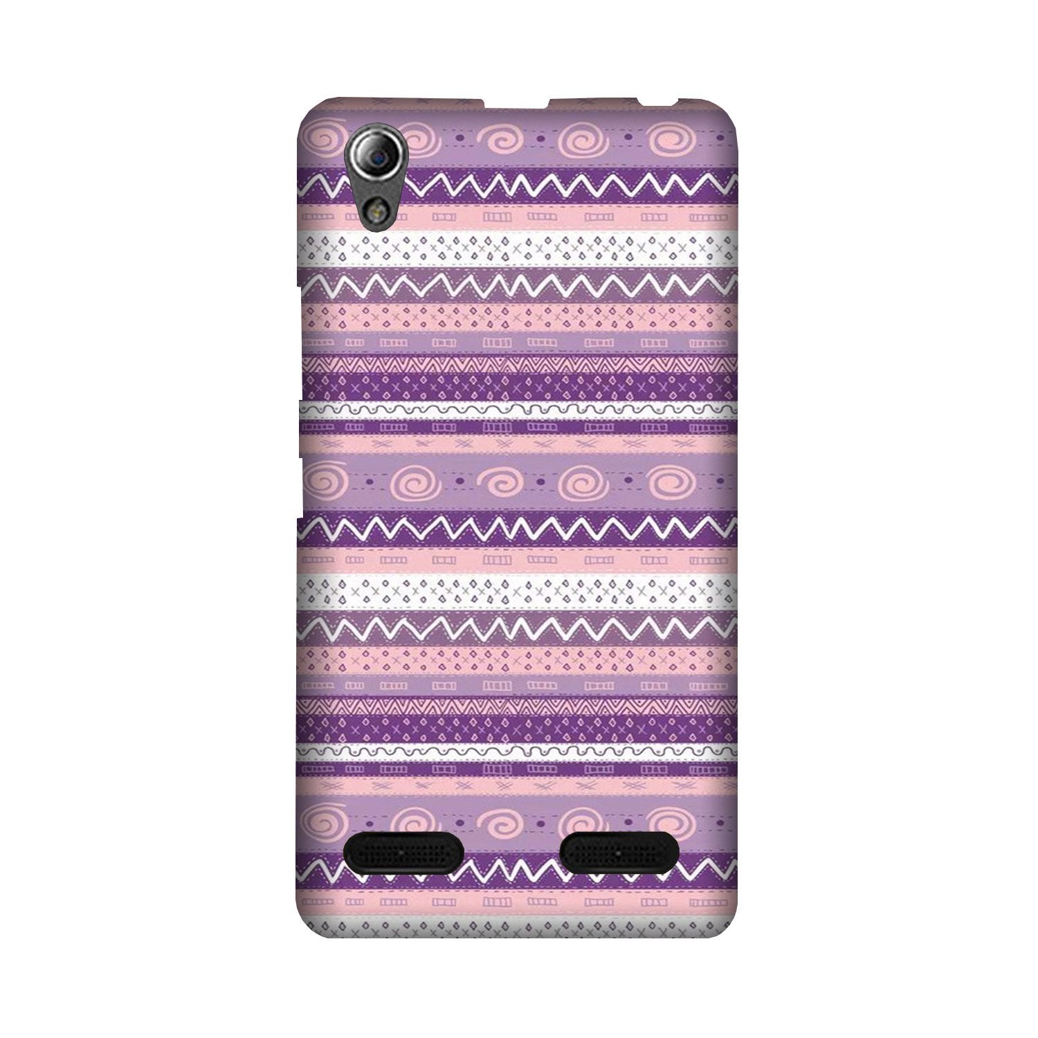 Zigzag line pattern3 Mobile Back Case for Lenovo A6000 (Design - 11) Zigzag line pattern3 Case for Lenovo A6000