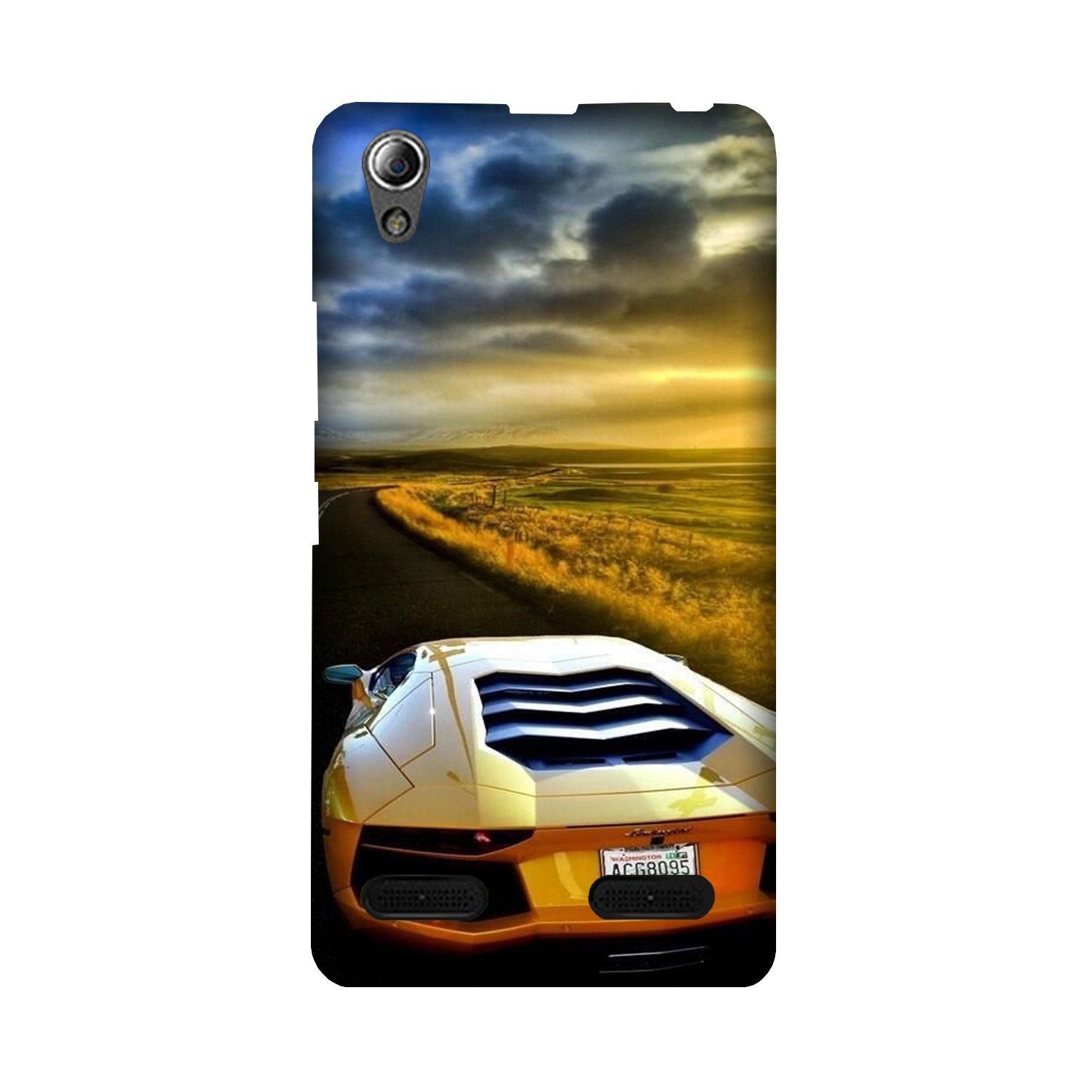 Car lovers Mobile Back Case for Lenovo A6000 (Design - 46) Car lovers Case for Lenovo A6000