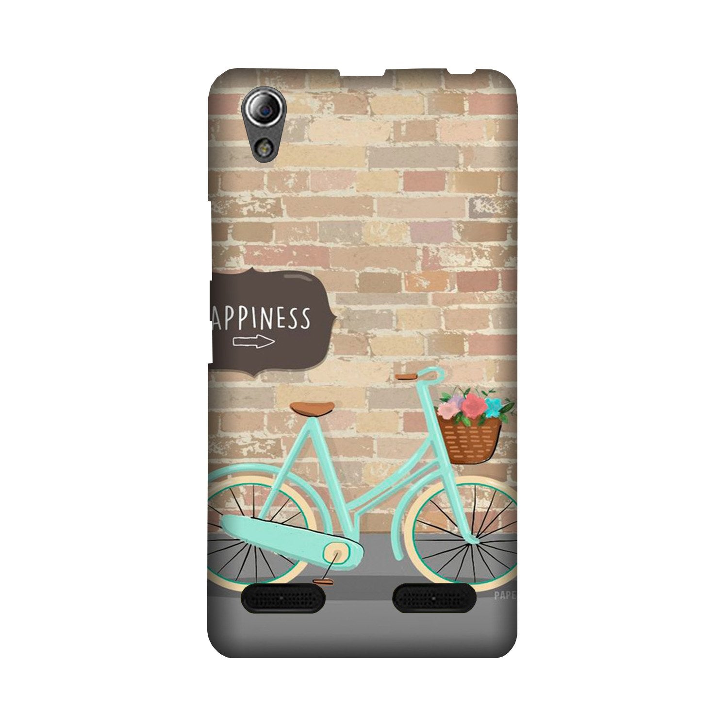 Happiness Mobile Back Case for Lenovo A6000 (Design - 53) Happiness Case for Lenovo A6000