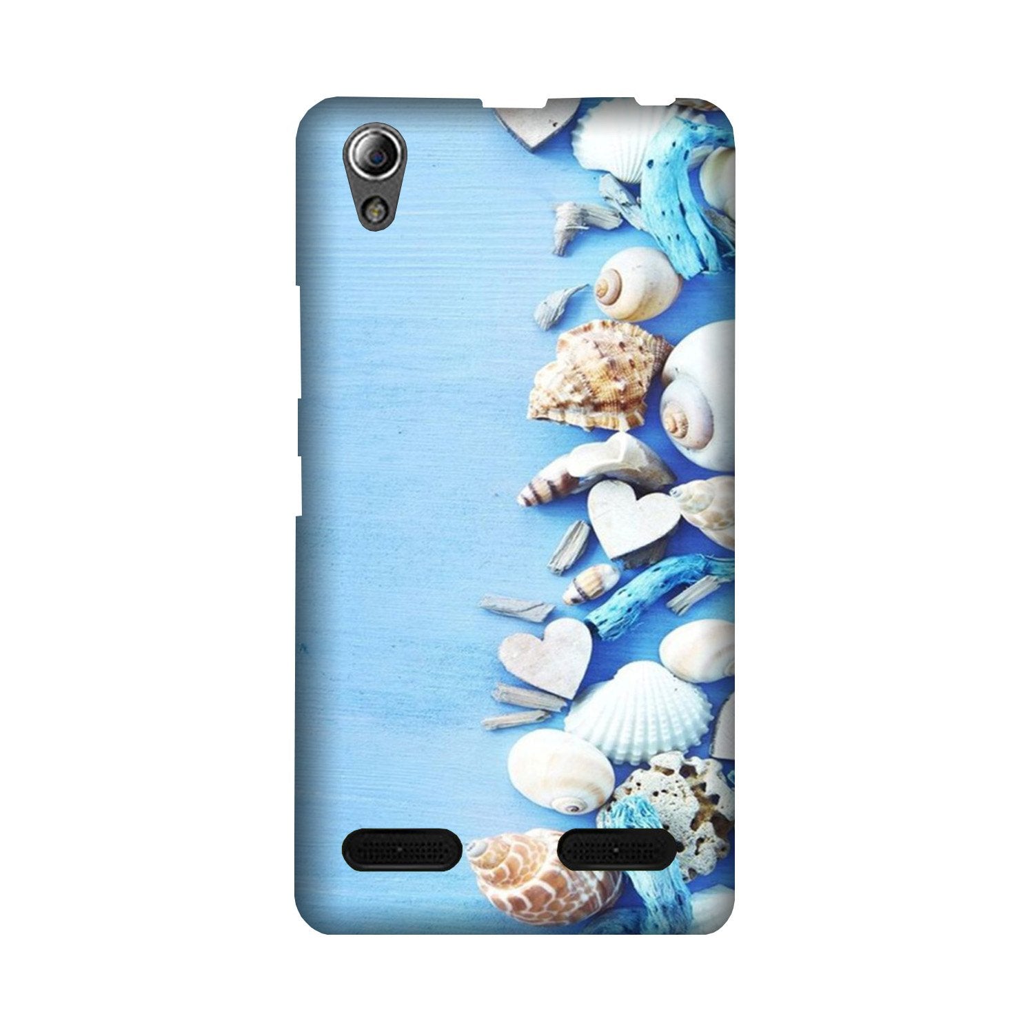 Sea Shells2 Mobile Back Case for Lenovo A6000 (Design - 64) Sea Shells2 Case for Lenovo A6000
