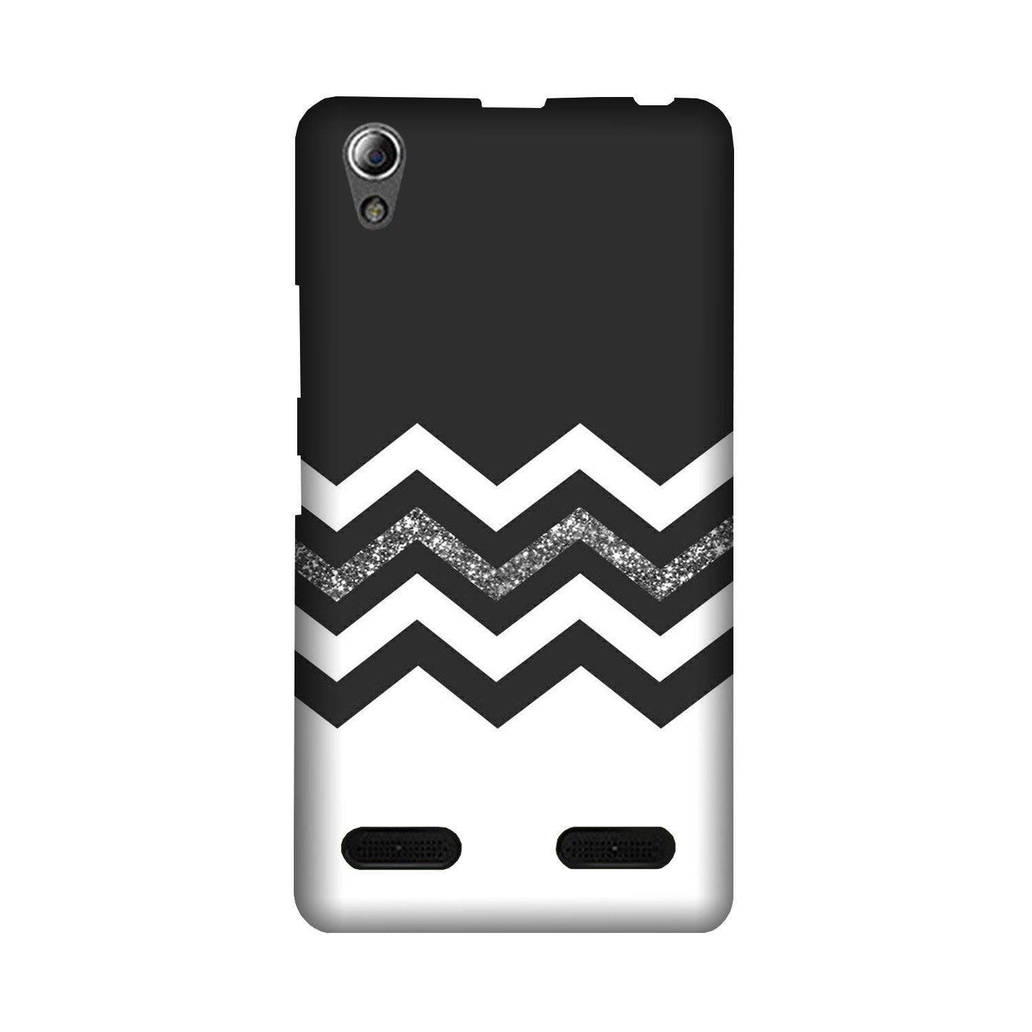 Black white Pattern2Mobile Back Case for Lenovo A6000 (Design - 83) Black white Pattern2Case for Lenovo A6000