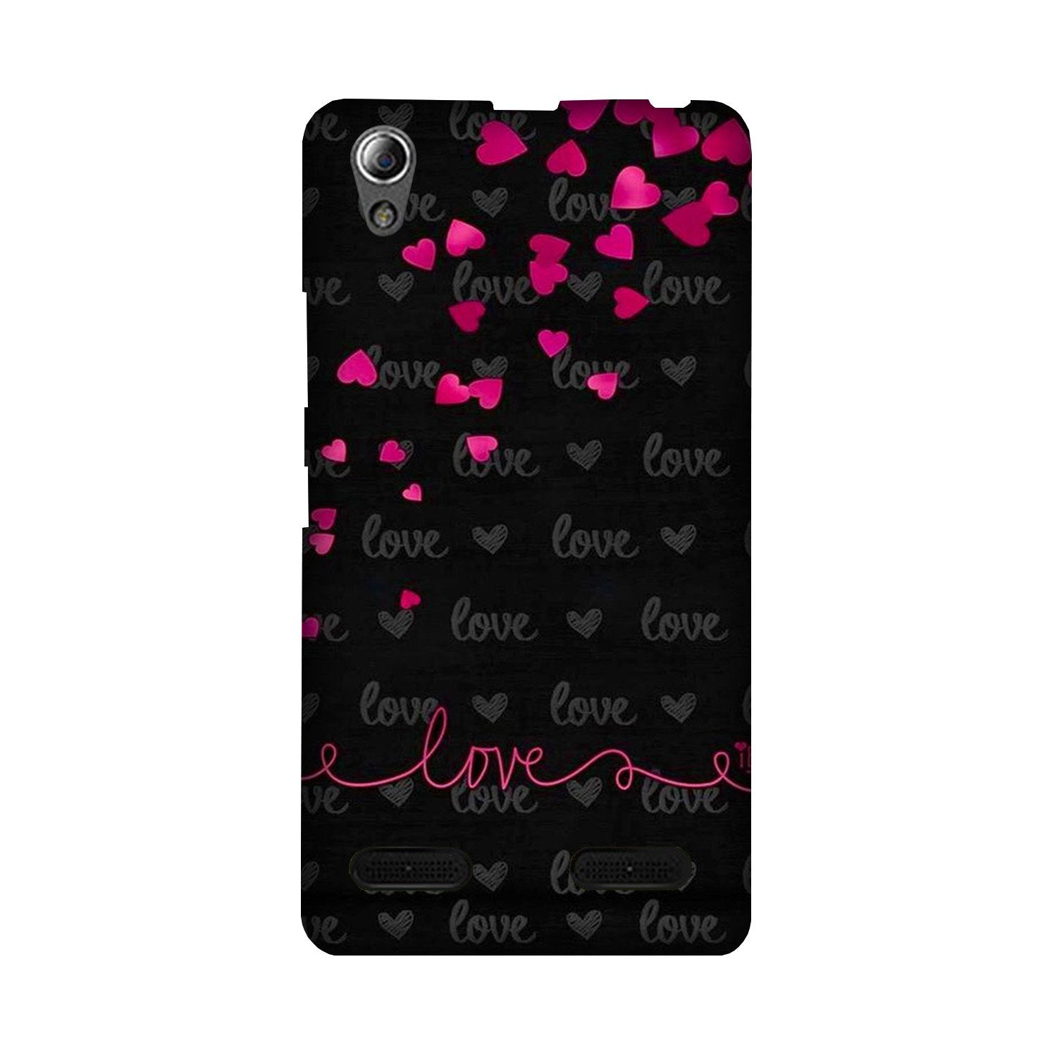 Love in Air Mobile Back Case for Lenovo A6000 (Design - 89) Love in Air Case for Lenovo A6000