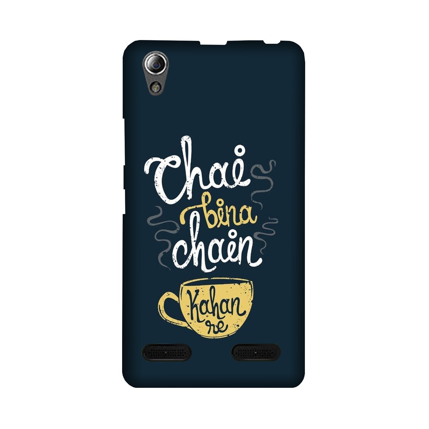 Chai Bina Chain Kahan Mobile Back Case for Lenovo A6000 (Design - 144) Chai Bina Chain Kahan Case for Lenovo A6000 (Design - 144)