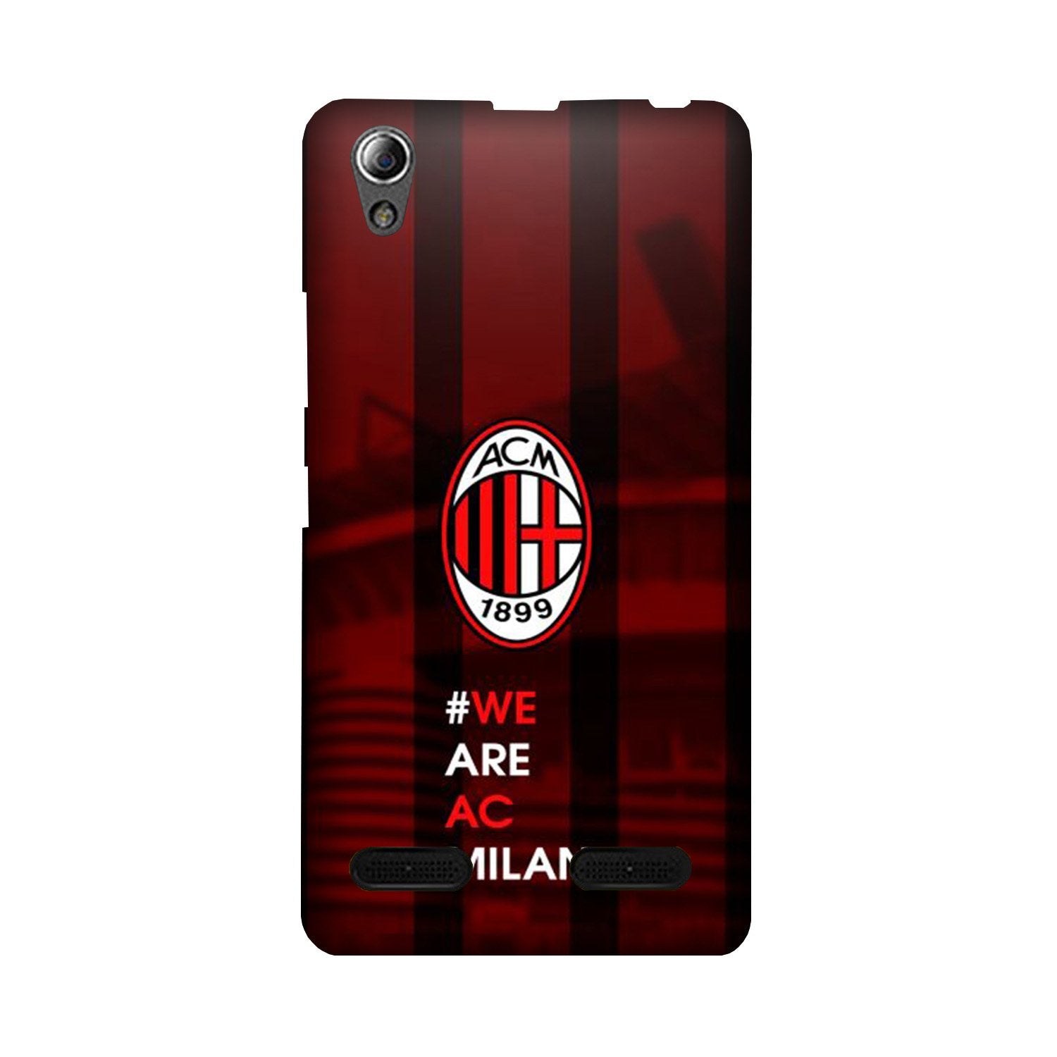 AC Milan Mobile Back Case for Lenovo A6000 (Design - 155) AC Milan Case for Lenovo A6000 (Design - 155)