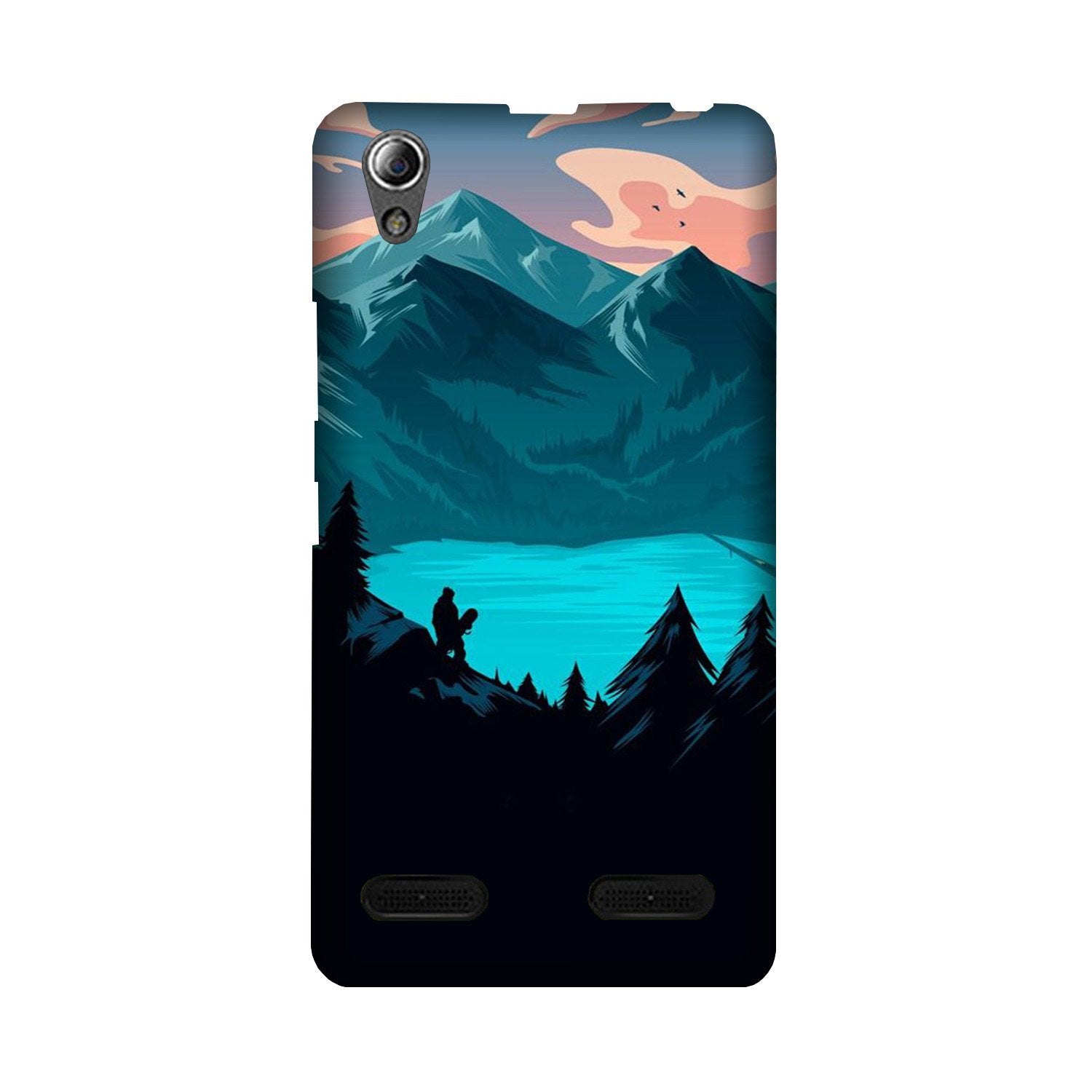 Mountains Mobile Back Case for Lenovo A6000 (Design - 186) Mountains Case for Lenovo A6000 (Design - 186)