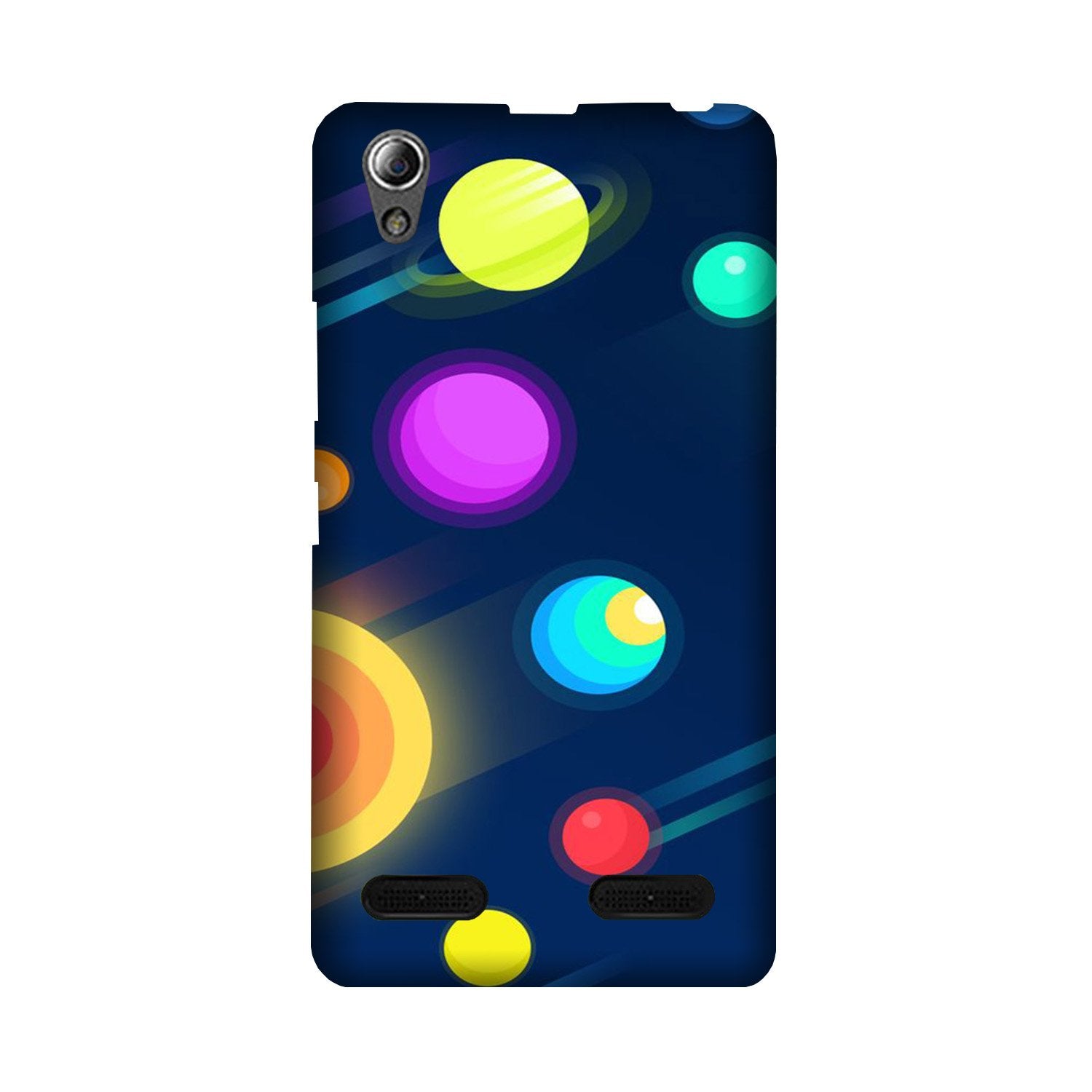 Solar Planet Mobile Back Case for Lenovo A6000 (Design - 197) Solar Planet Case for Lenovo A6000 (Design - 197)