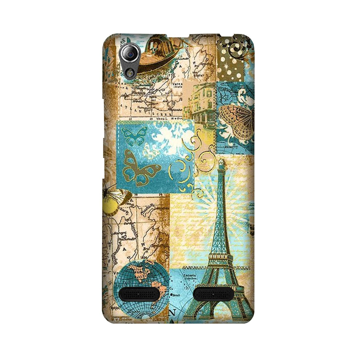 Travel Eiffel Tower Mobile Back Case for Lenovo A6000 (Design - 206) Travel Eiffel Tower Case for Lenovo A6000 (Design No. 206)