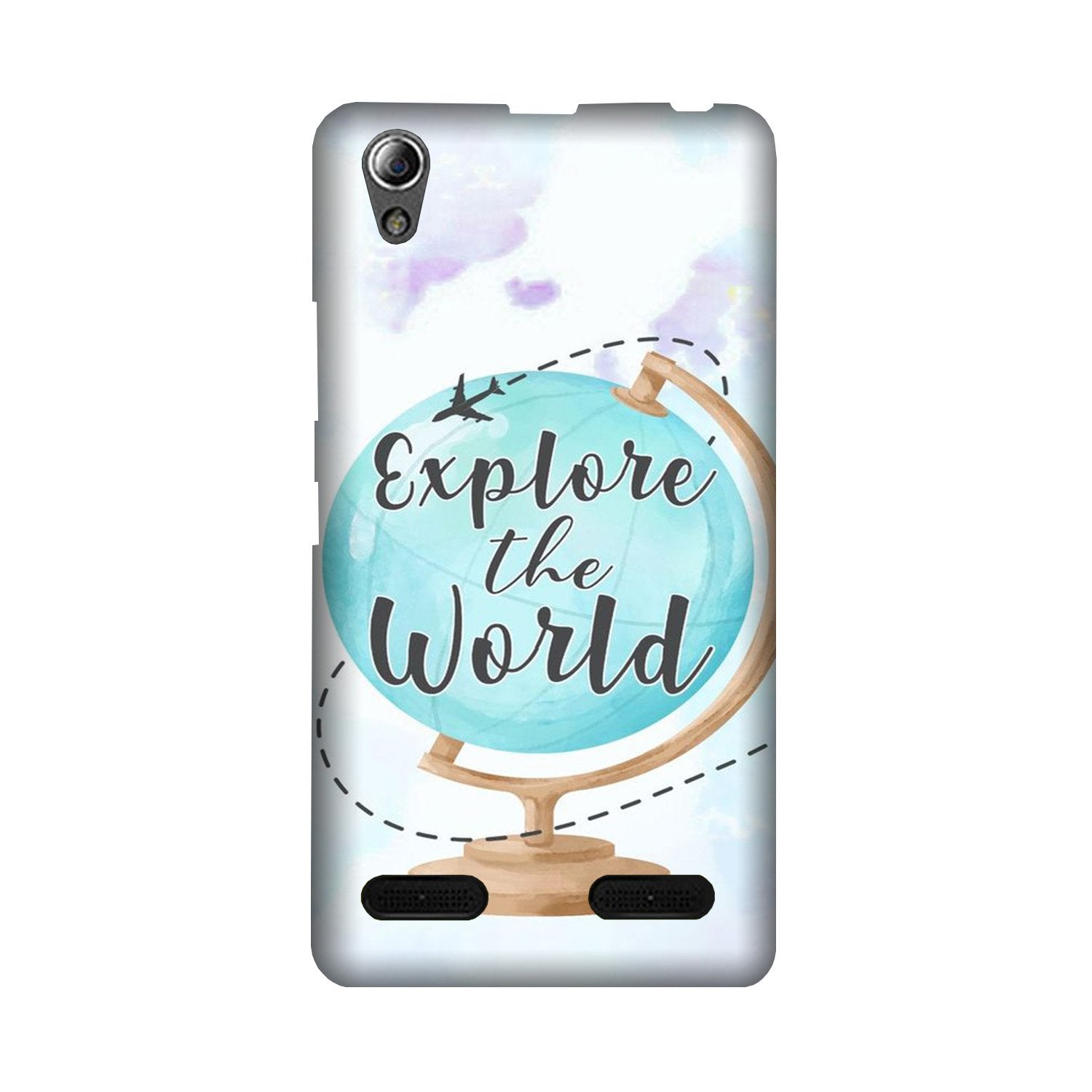Explore the World Mobile Back Case for Lenovo A6000 (Design - 207) Explore the World Case for Lenovo A6000 (Design No. 207)