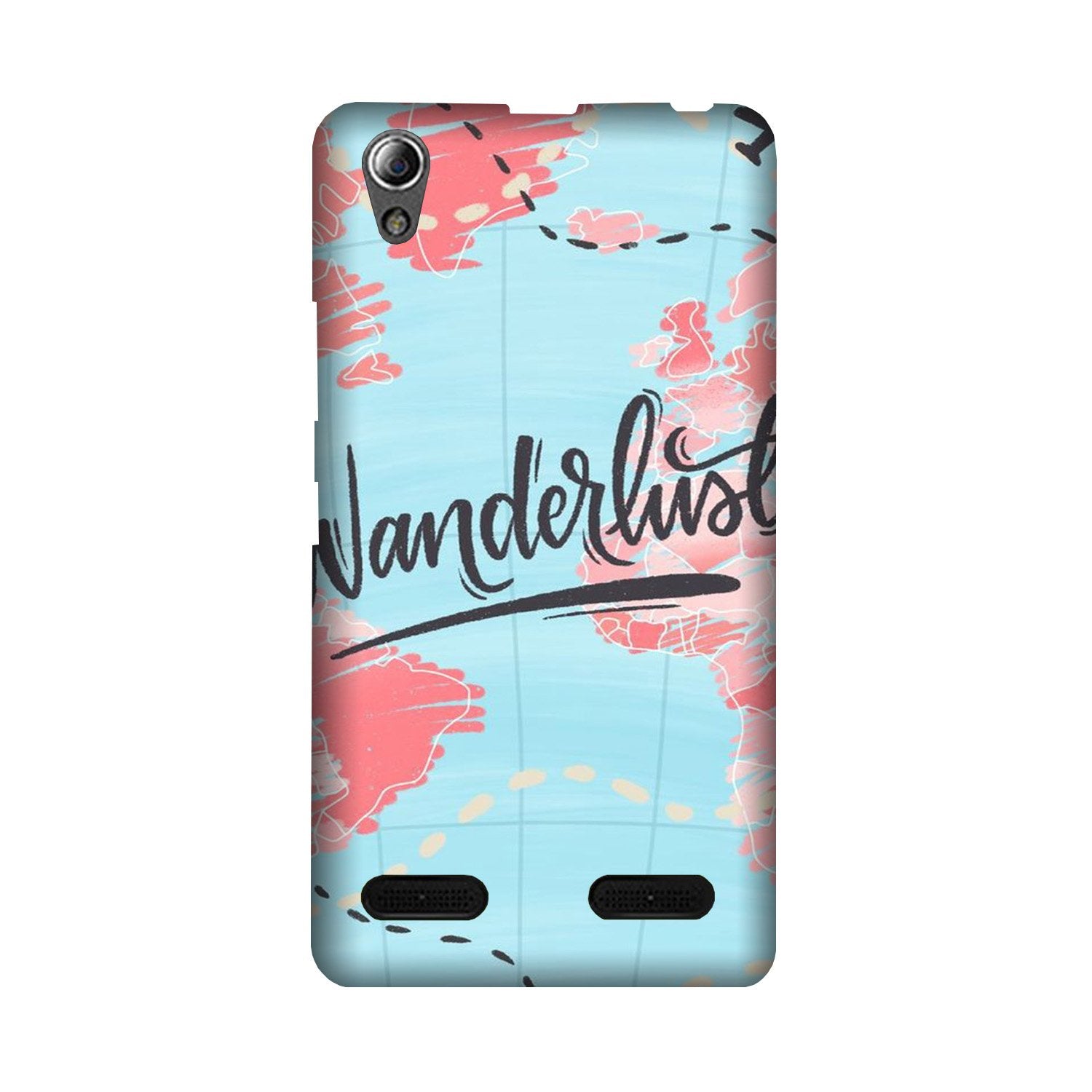 Wonderlust Travel Mobile Back Case for Lenovo A6000 (Design - 223) Wonderlust Travel Case for Lenovo A6000 (Design No. 223)
