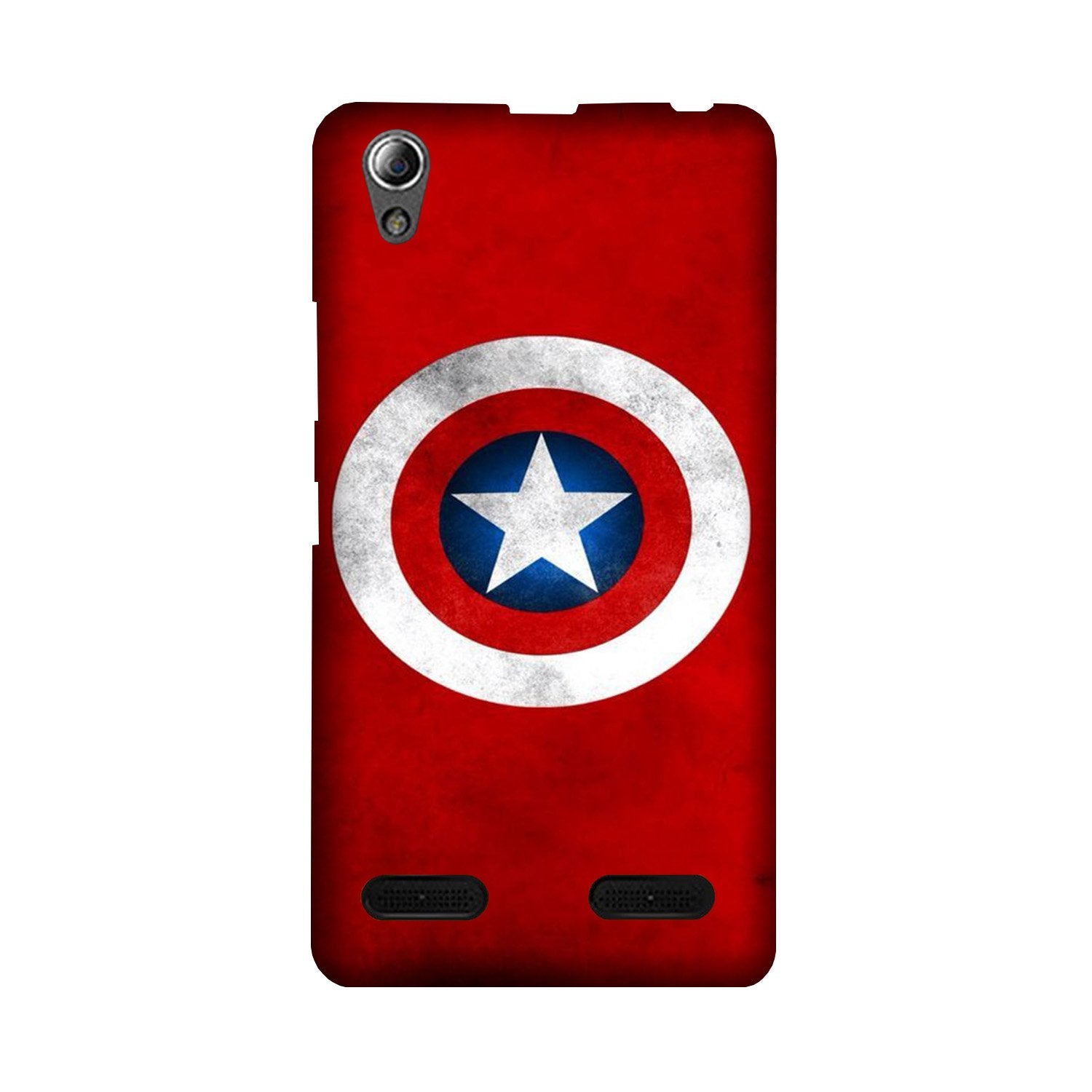 Captain America Mobile Back Case for Lenovo A6000 (Design - 249) Captain America Case for Lenovo A6000 (Design No. 249)
