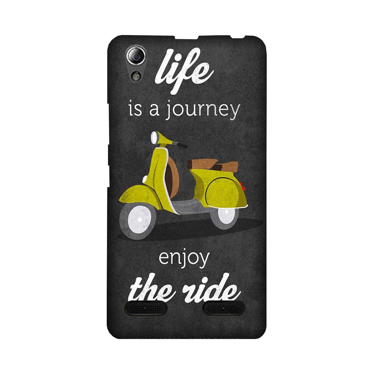 Life is a Journey Mobile Back Case for Lenovo A6000 (Design - 261) Life is a Journey Case for Lenovo A6000 (Design No. 261)
