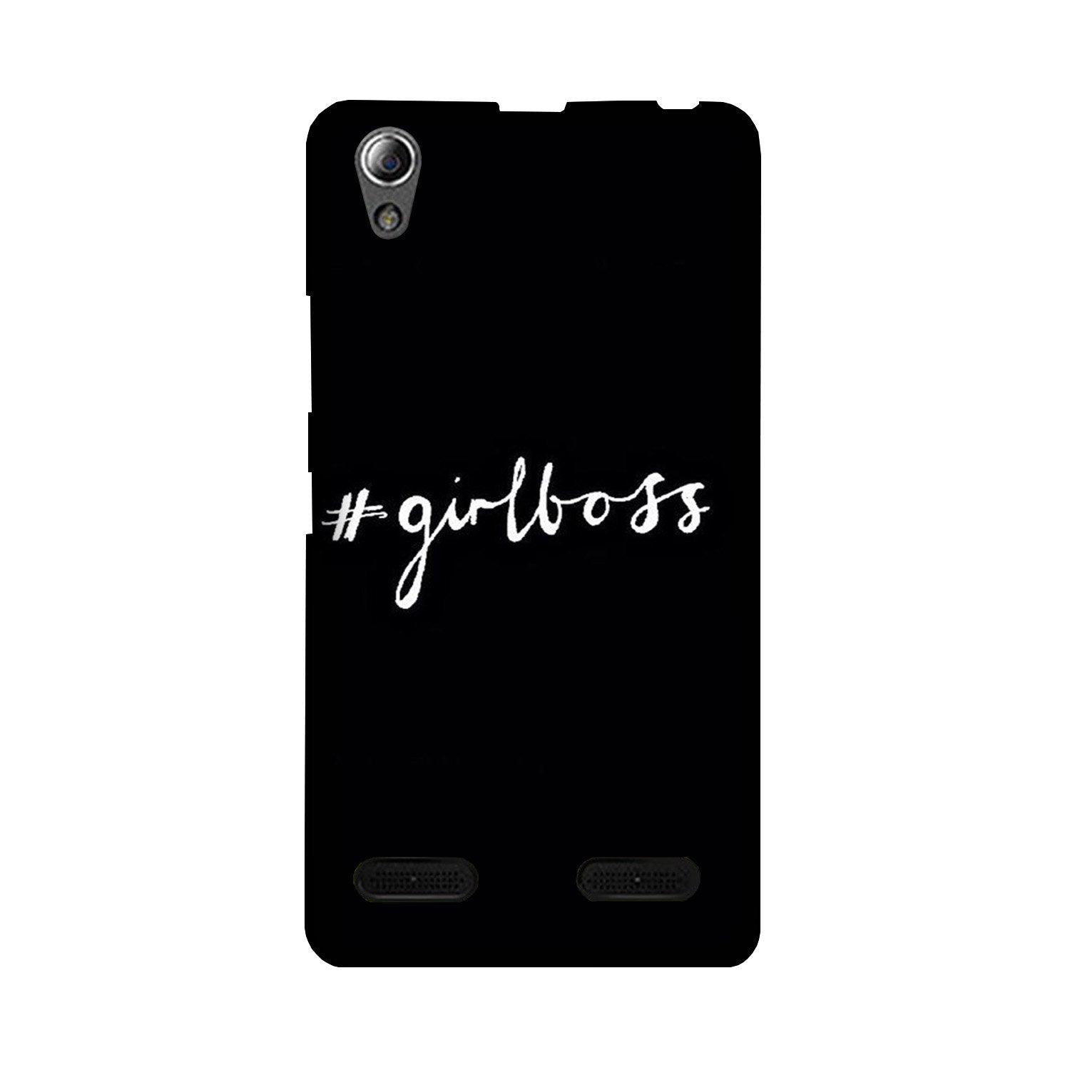 #GirlBoss Mobile Back Case for Lenovo A6000 (Design - 266) #GirlBoss Case for Lenovo A6000 (Design No. 266)
