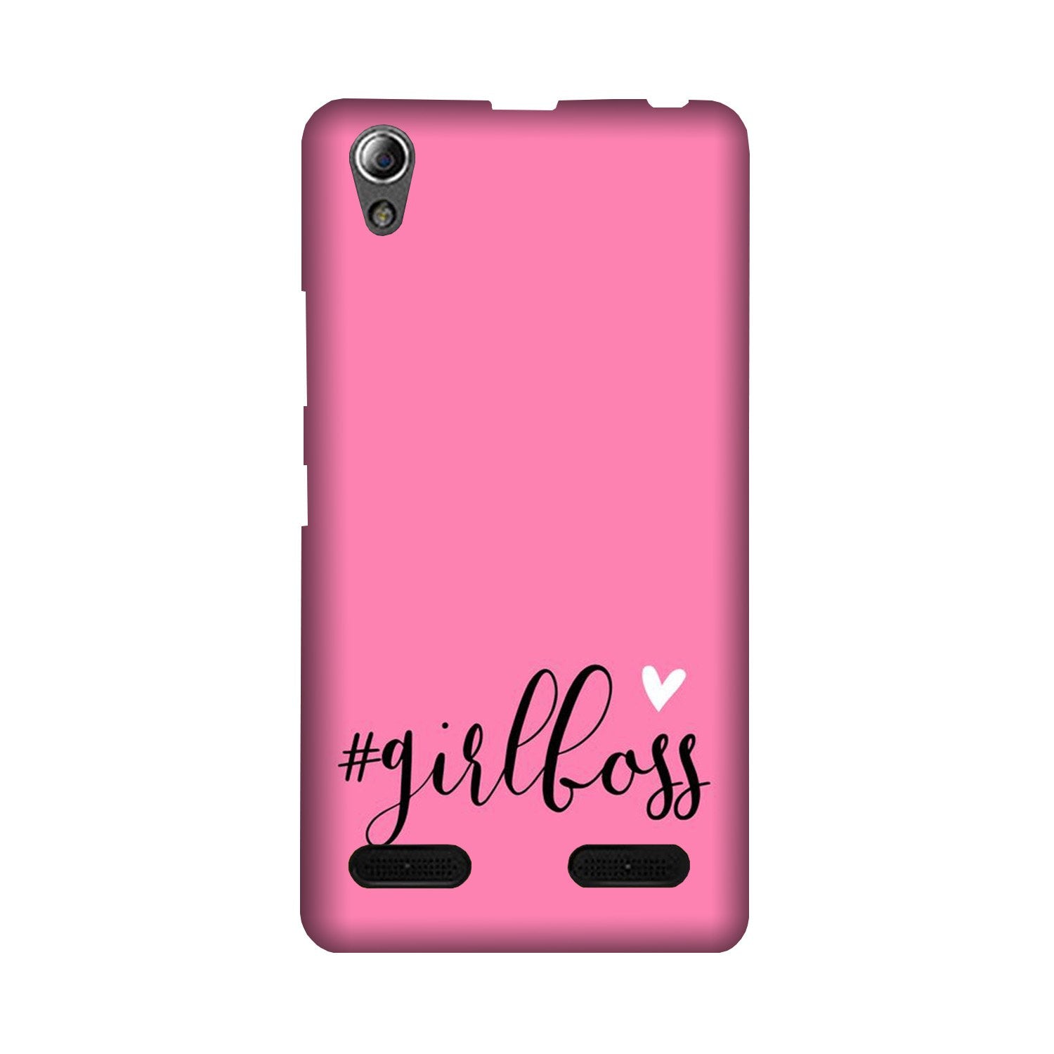 Girl Boss Pink Mobile Back Case for Lenovo A6000 (Design - 269) Girl Boss Pink Case for Lenovo A6000 (Design No. 269)