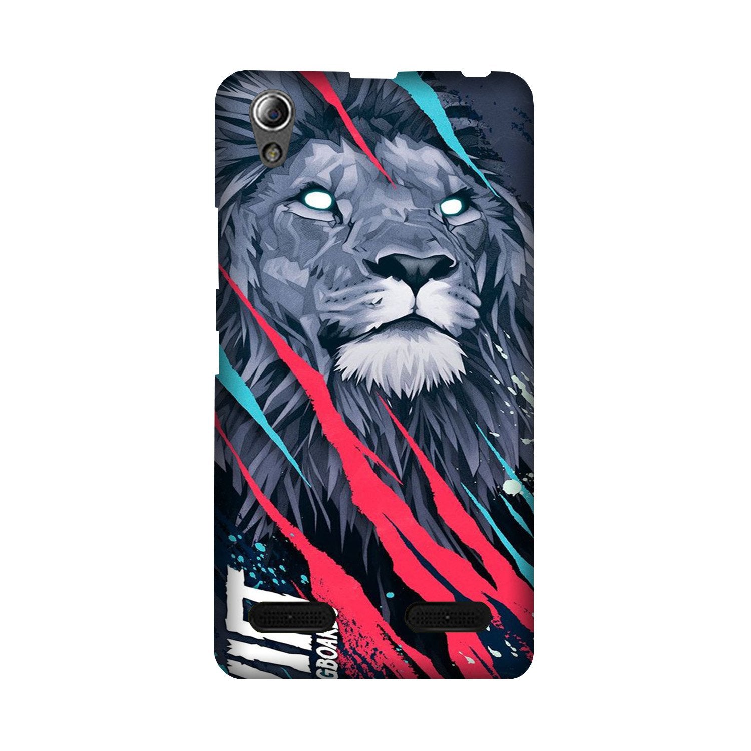 Lion Mobile Back Case for Lenovo A6000 (Design - 278) Lion Case for Lenovo A6000 (Design No. 278)