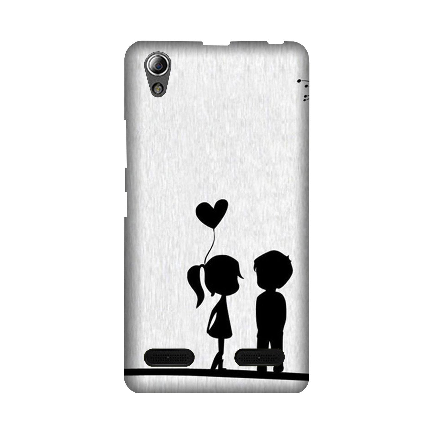 Cute Kid Couple Mobile Back Case for Lenovo A6000 (Design - 283) Cute Kid Couple Case for Lenovo A6000 (Design No. 283)