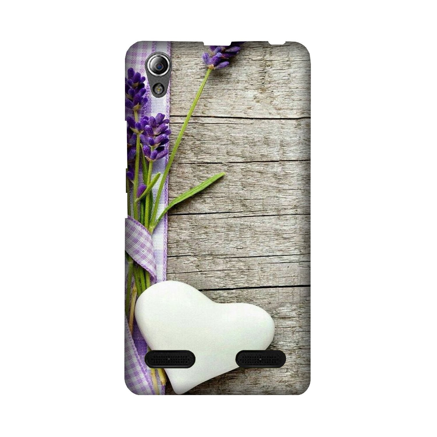 White Heart Mobile Back Case for Lenovo A6000 (Design - 298) White Heart Case for Lenovo A6000 (Design No. 298)