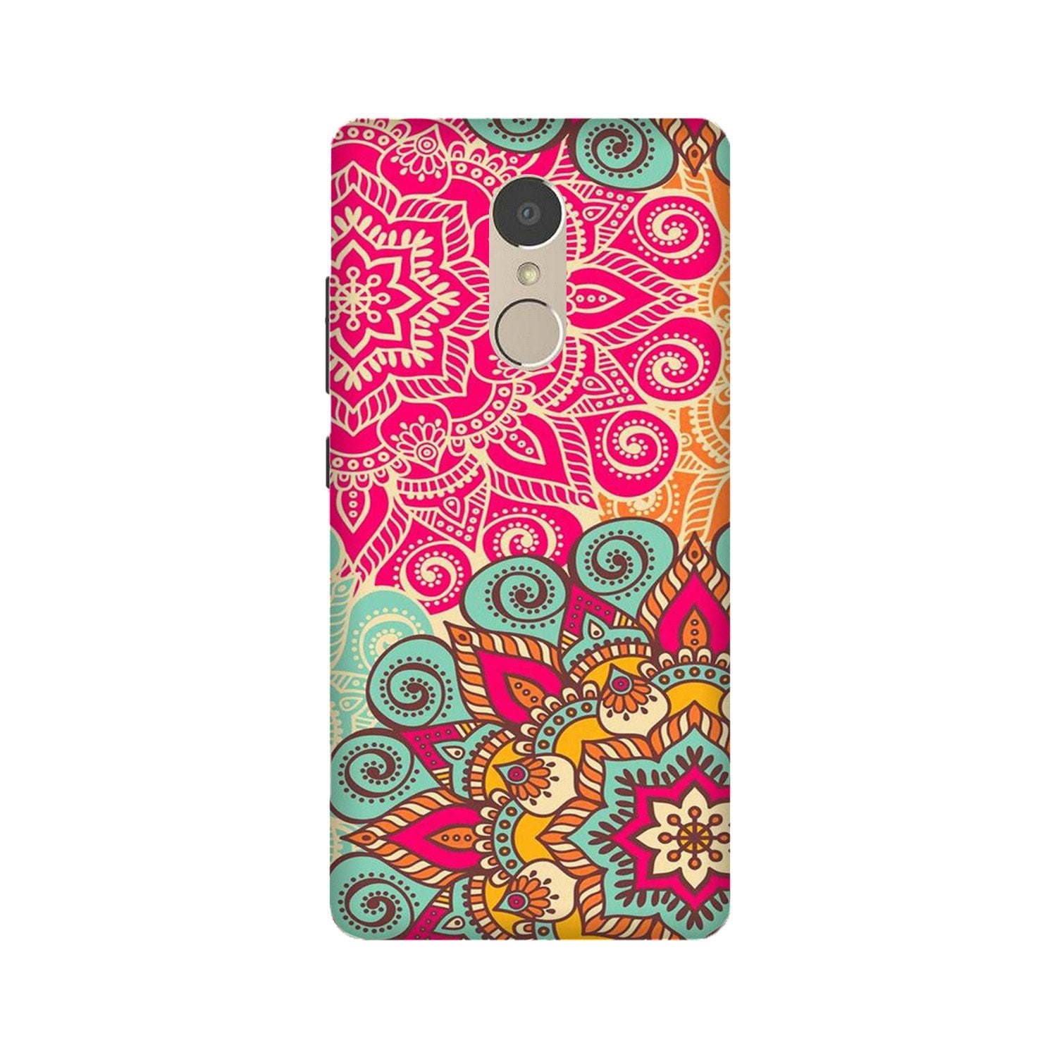 Rangoli art Mobile Back Case for Lenovo K6 Note (Design - 6) Rangoli art Case for Lenovo K6 Note