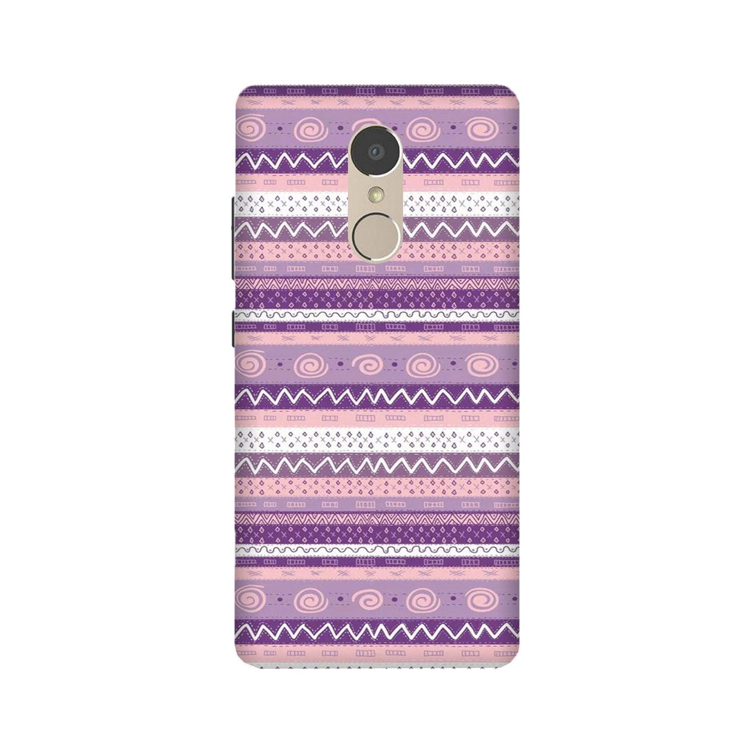 Zigzag line pattern3 Mobile Back Case for Lenovo K6 Note (Design - 11) Zigzag line pattern3 Case for Lenovo K6 Note