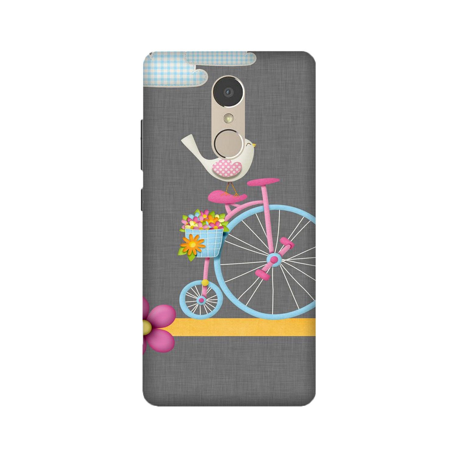 Sparron with cycle Mobile Back Case for Lenovo K6 Note (Design - 34) Sparron with cycle Case for Lenovo K6 Note