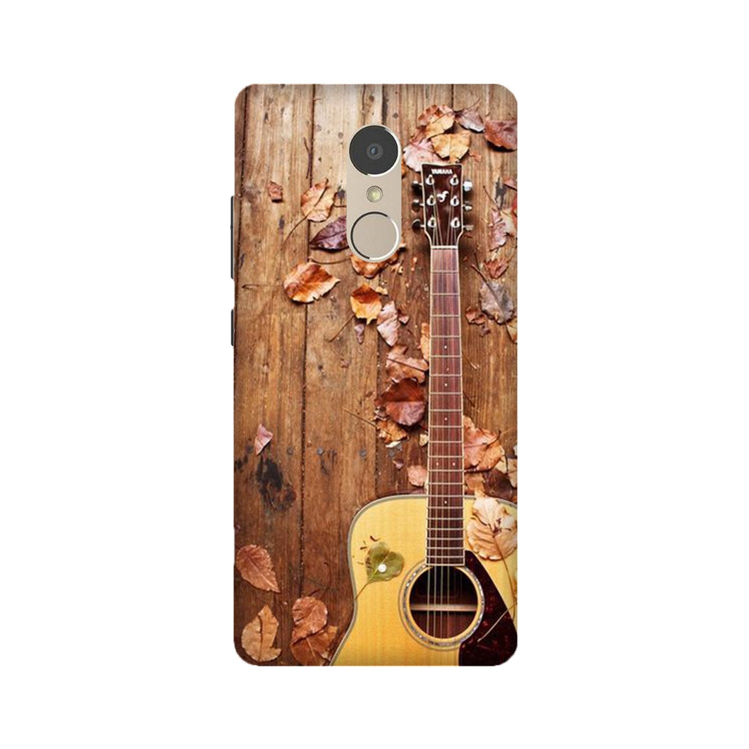 Guitar Mobile Back Case for Lenovo K6 Note (Design - 43) Guitar Case for Lenovo K6 Note