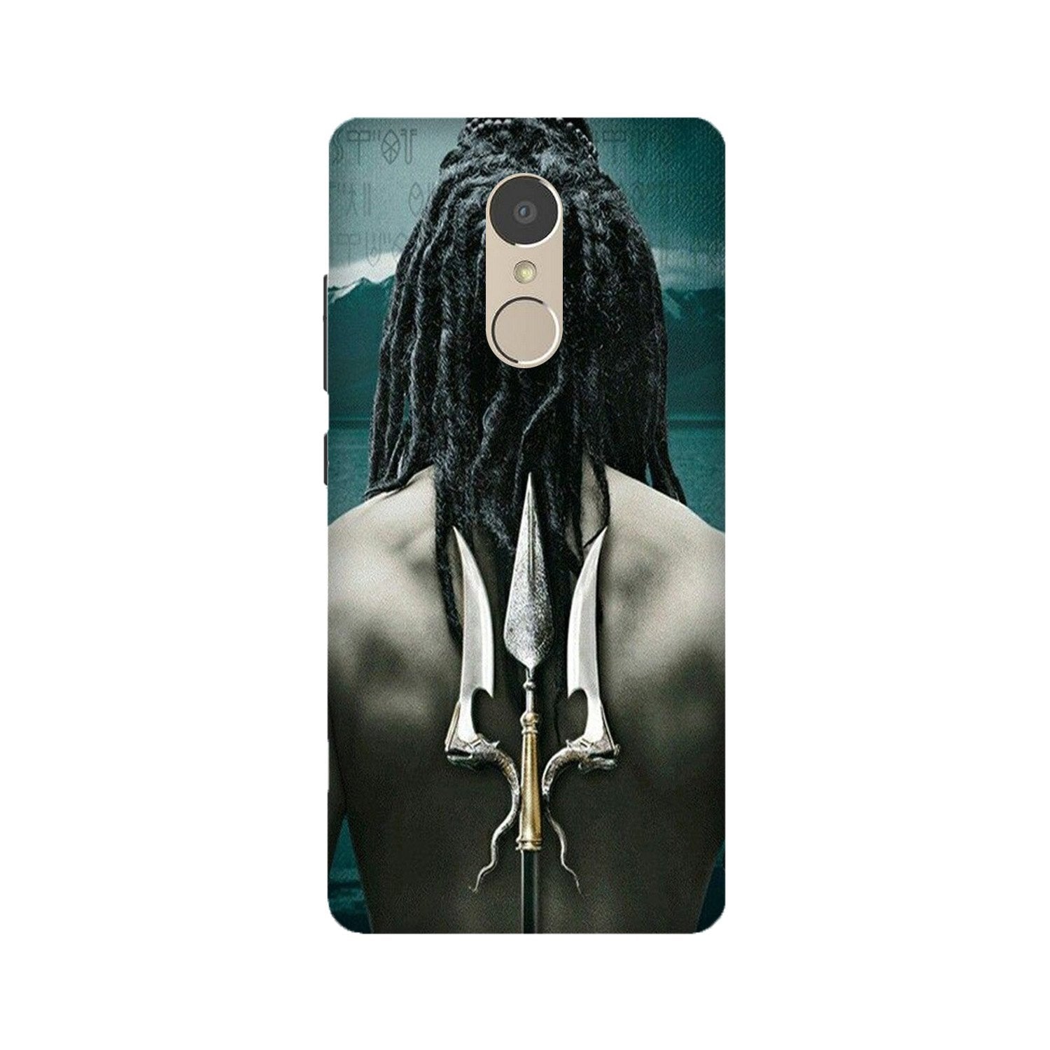 Mahakal Mobile Back Case for Lenovo K6 Note (Design - 47) Mahakal Case for Lenovo K6 Note
