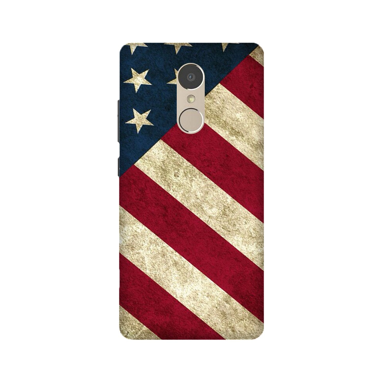 America Mobile Back Case for Lenovo K6 Note (Design - 79) America Case for Lenovo K6 Note