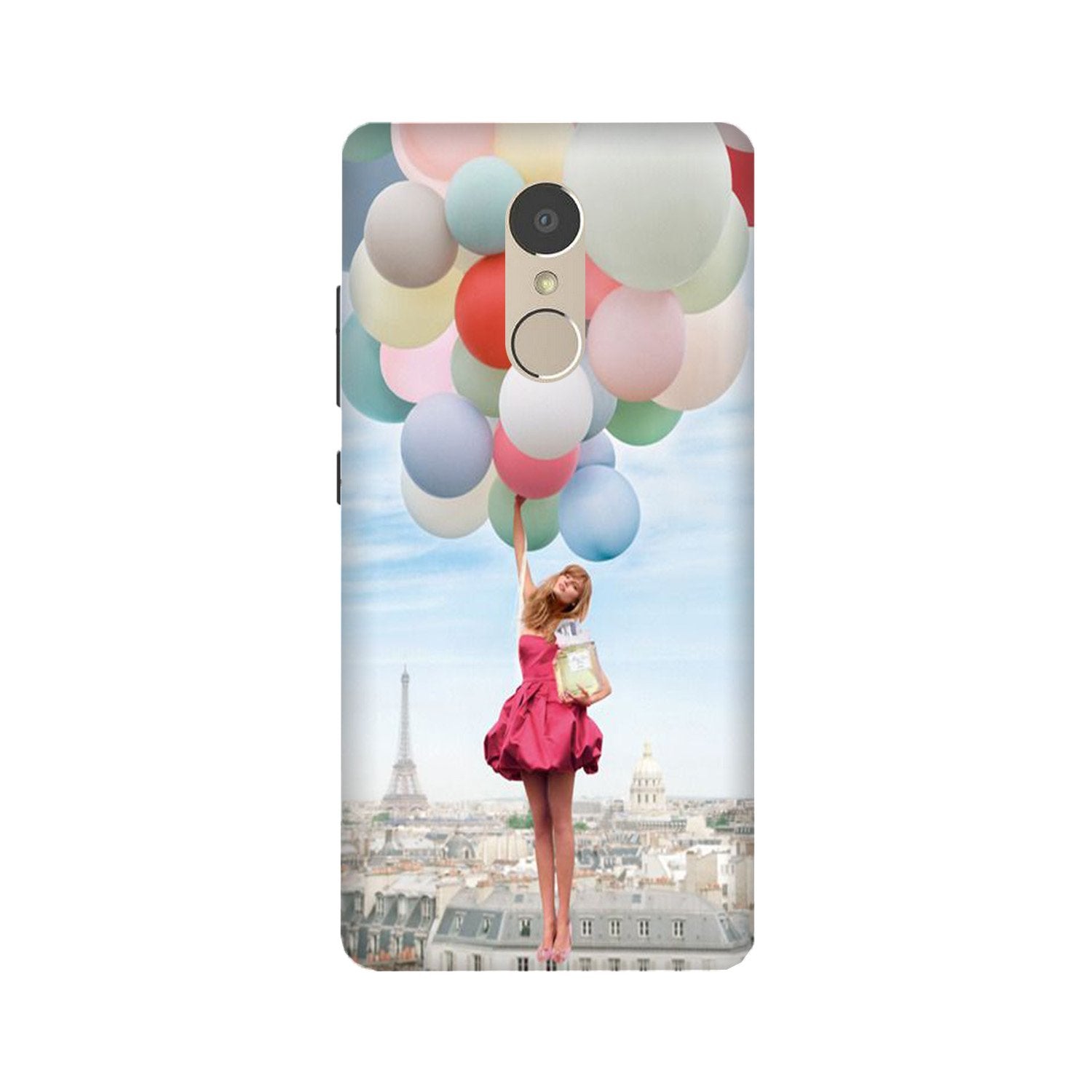 Girl with Baloon Mobile Back Case for Lenovo K6 Note (Design - 84) Girl with Baloon Case for Lenovo K6 Note