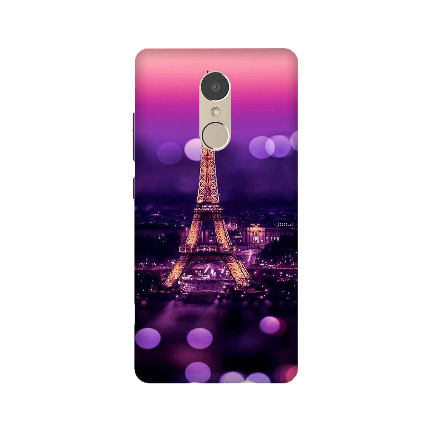 Eiffel Tower Mobile Back Case for Lenovo K6 Note (Design - 86) Eiffel Tower Case for Lenovo K6 Note