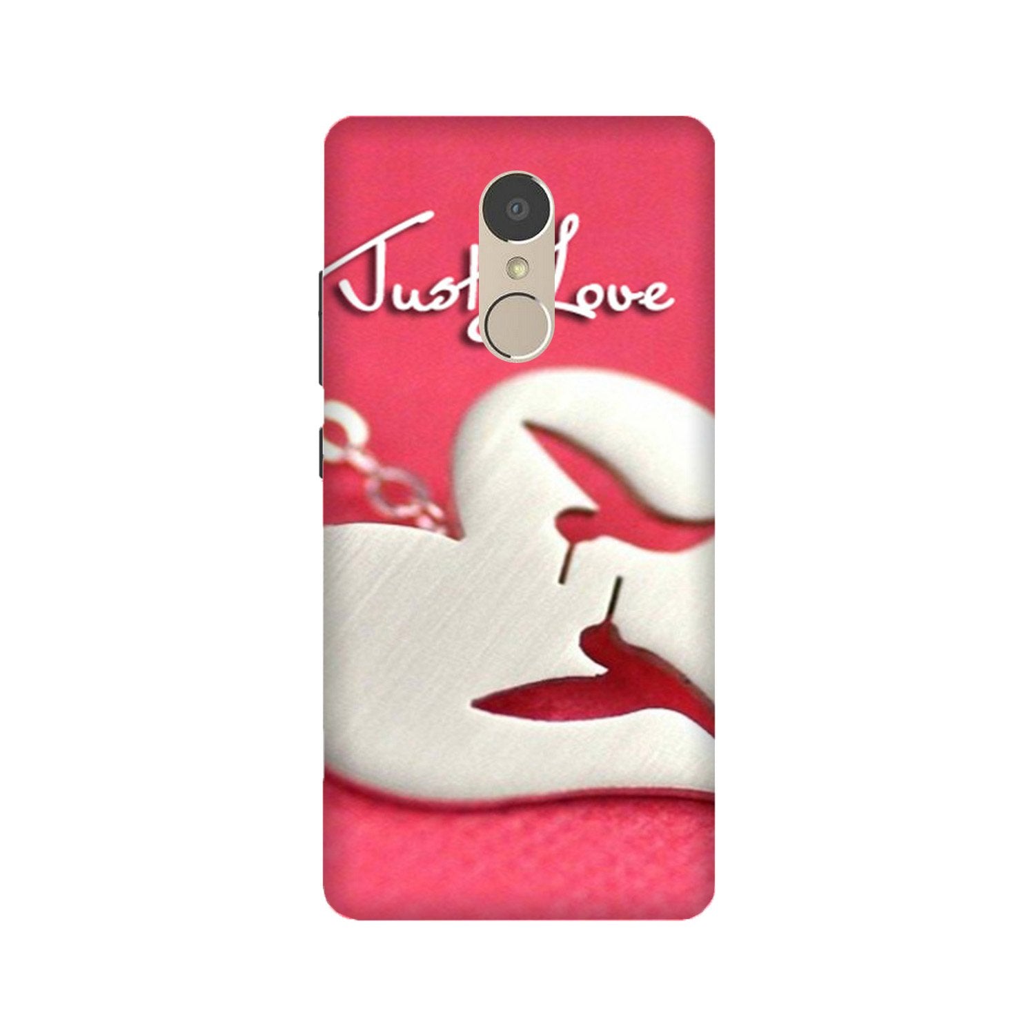 Just love Mobile Back Case for Lenovo K6 Note (Design - 88) Just love Case for Lenovo K6 Note