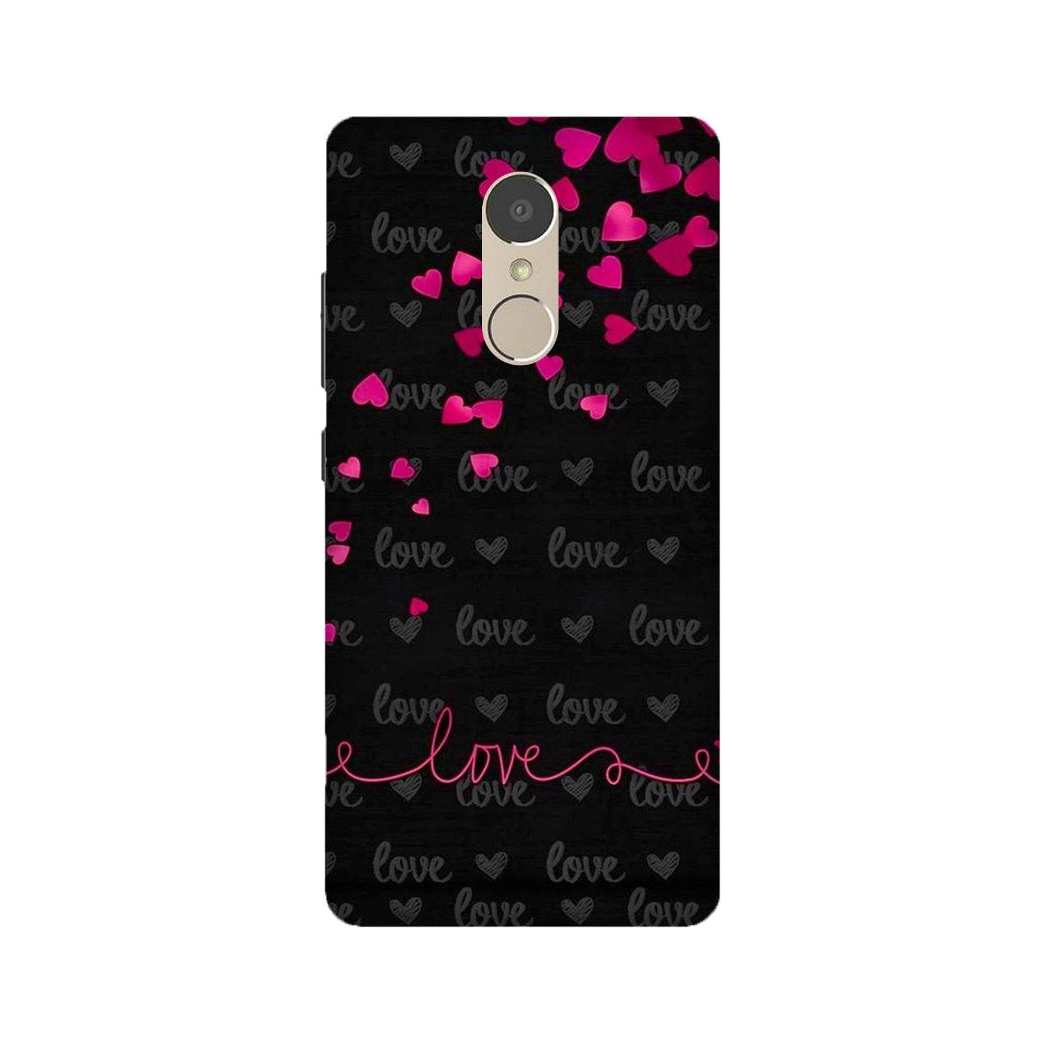 Love in Air Mobile Back Case for Lenovo K6 Note (Design - 89) Love in Air Case for Lenovo K6 Note