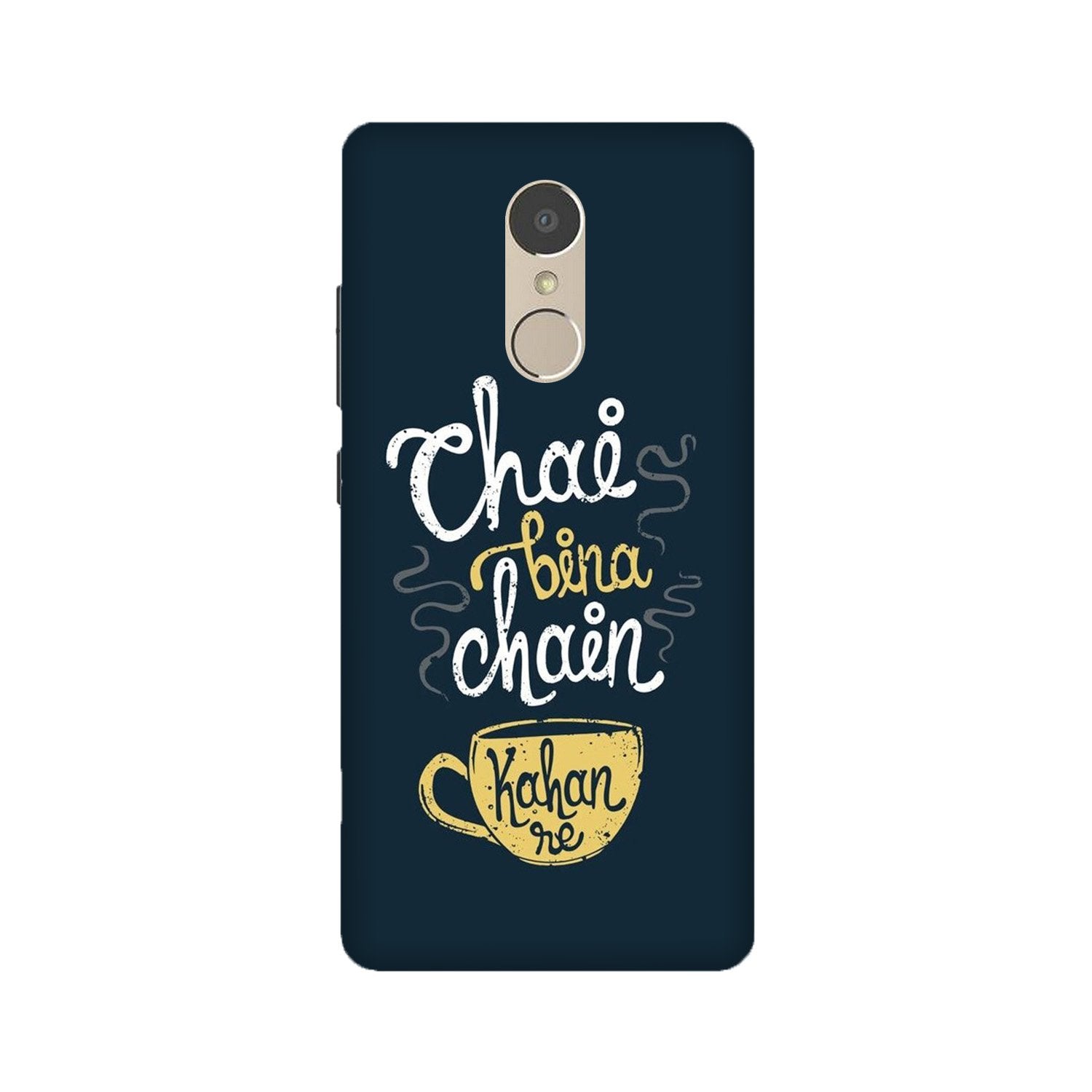 Chai Bina Chain Kahan Mobile Back Case for Lenovo K6 Note (Design - 144) Chai Bina Chain Kahan Case for Lenovo K6 Note (Design - 144)