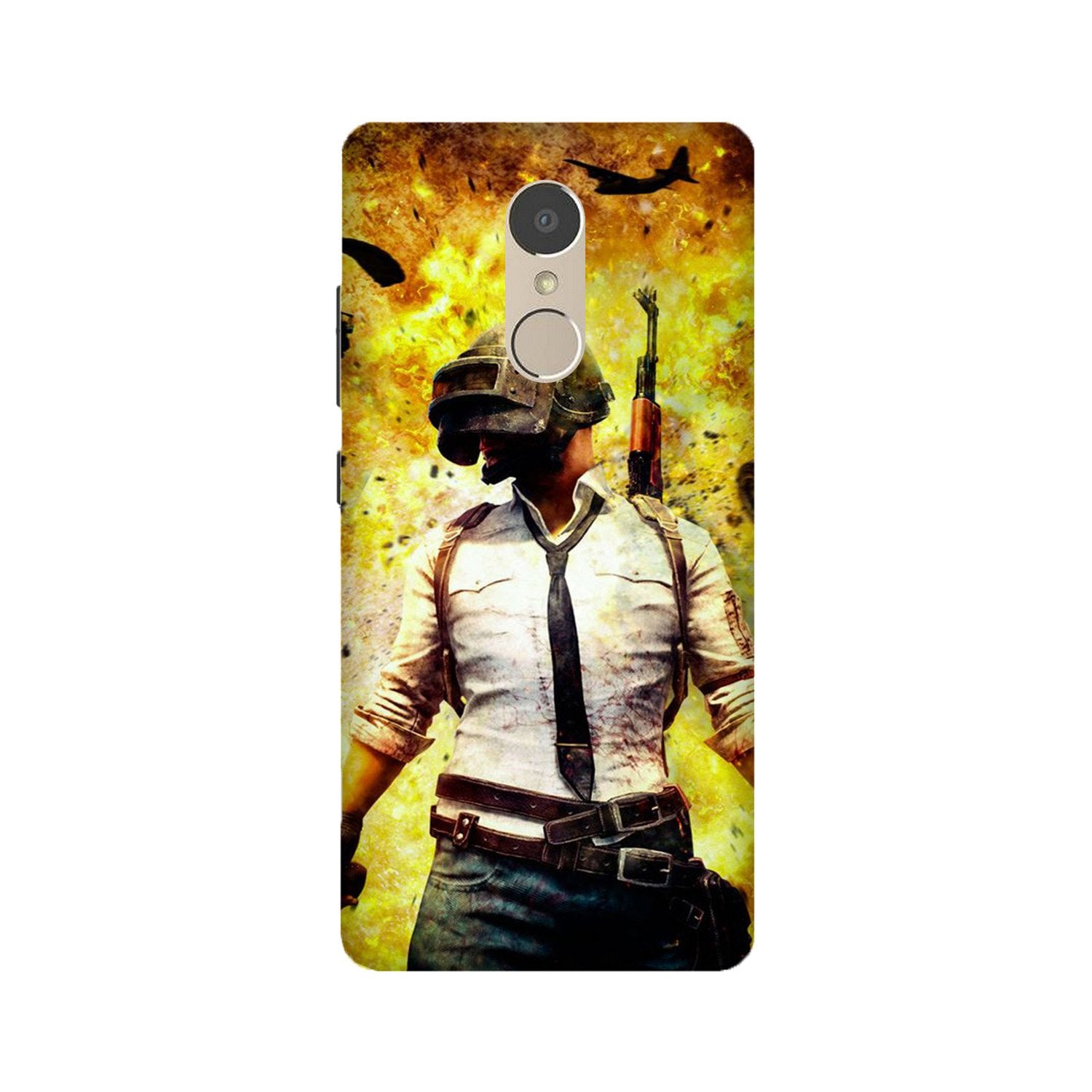 Pubg Mobile Back Case for Lenovo K6 Note (Design - 180) Pubg Case for Lenovo K6 Note (Design - 180)