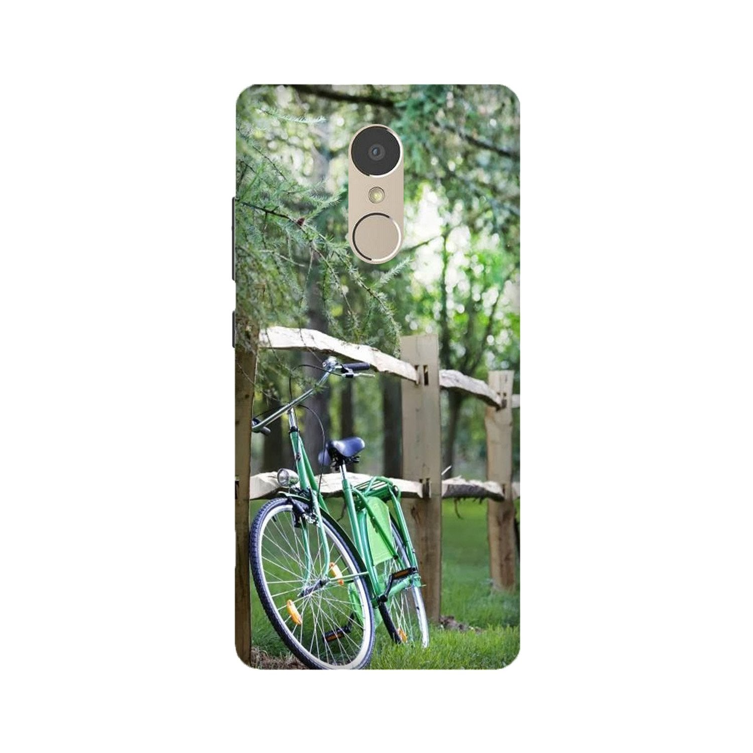 Bicycle Mobile Back Case for Lenovo K6 Note (Design - 208) Bicycle Case for Lenovo K6 Note (Design No. 208)