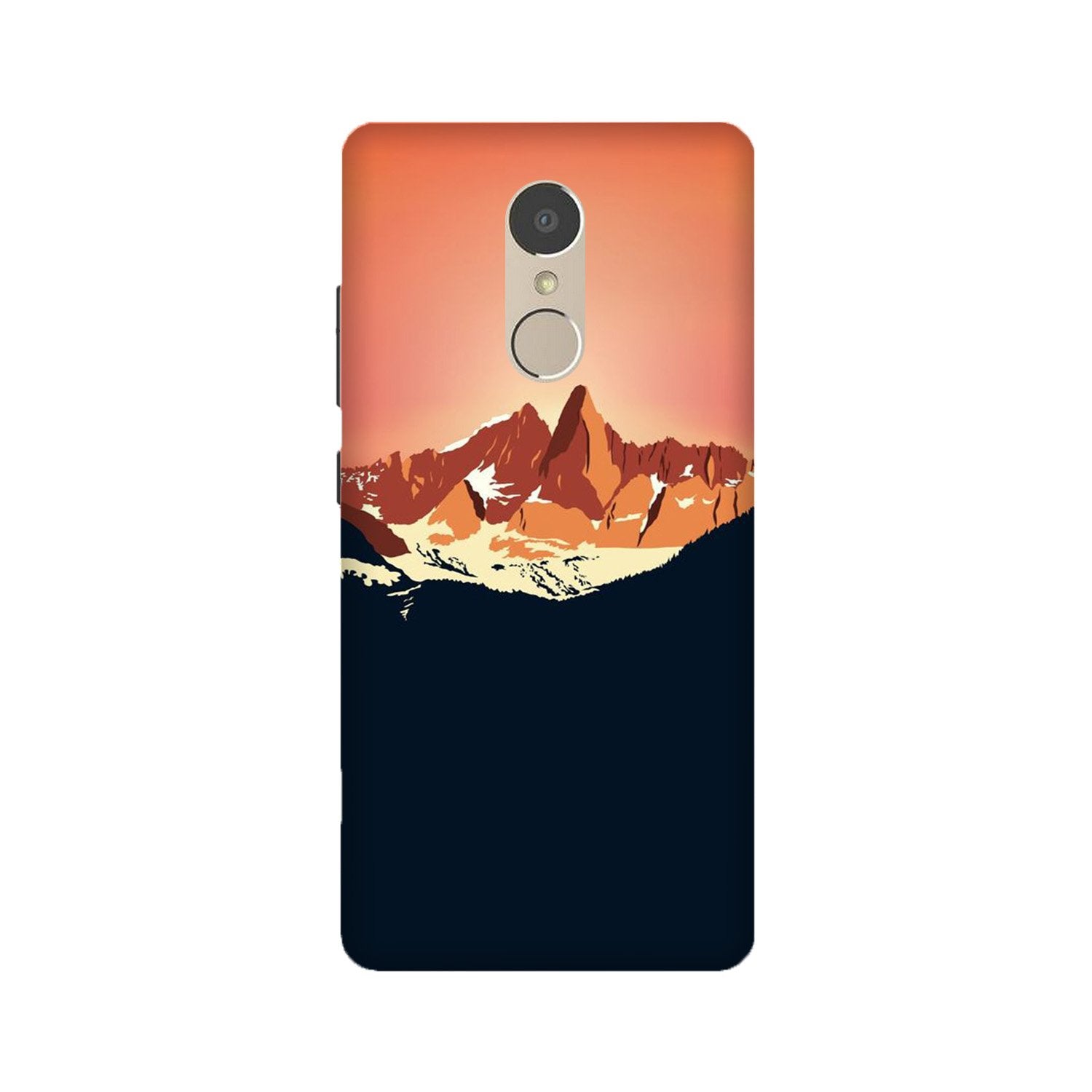 Mountains Mobile Back Case for Lenovo K6 Note (Design - 227) Mountains Case for Lenovo K6 Note (Design No. 227)