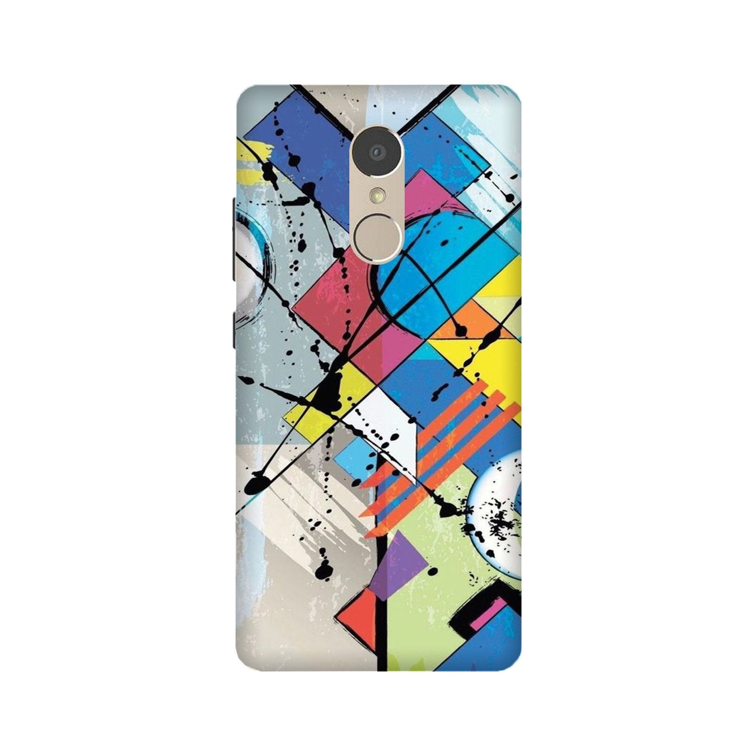 Modern Art Mobile Back Case for Lenovo K6 Note (Design - 235) Modern Art Case for Lenovo K6 Note (Design No. 235)