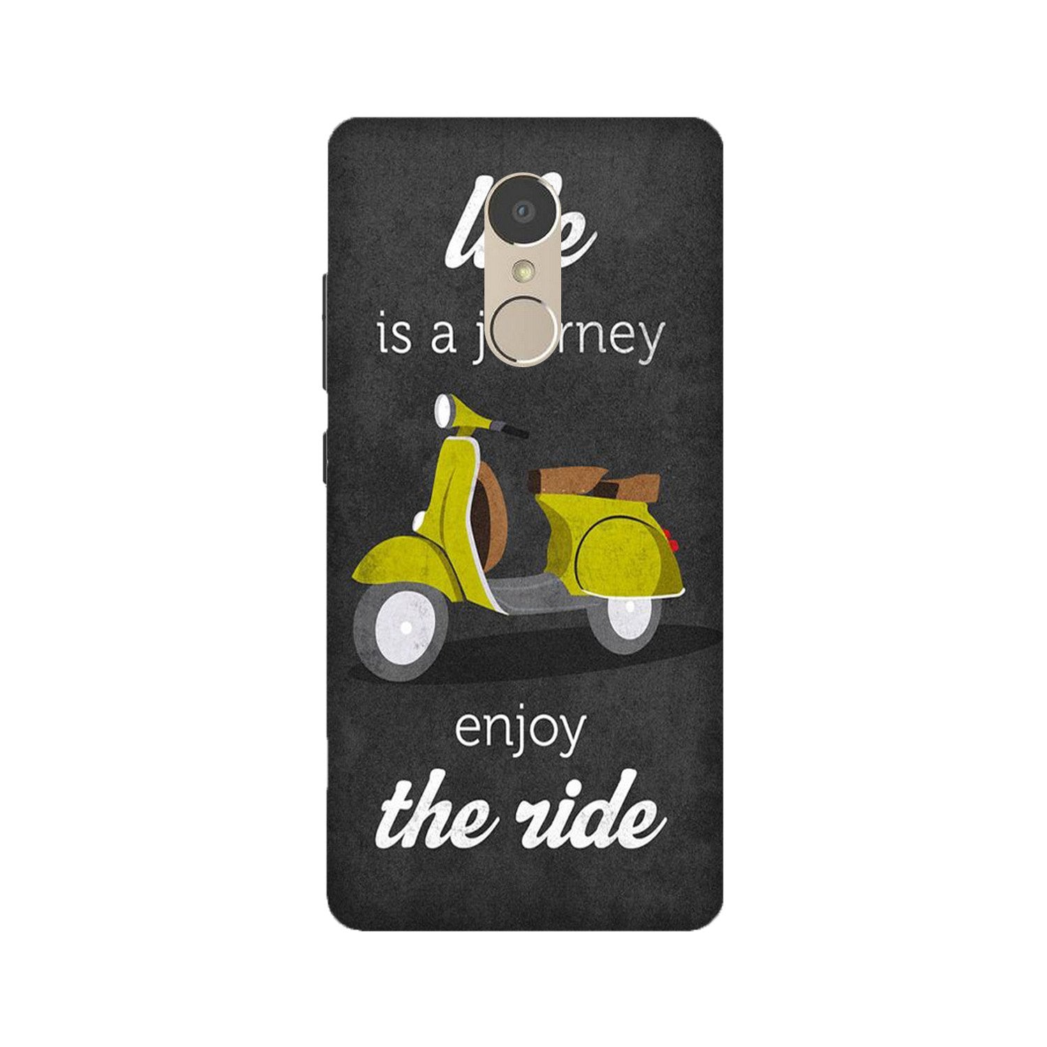 Life is a Journey Mobile Back Case for Lenovo K6 Note (Design - 261) Life is a Journey Case for Lenovo K6 Note (Design No. 261)