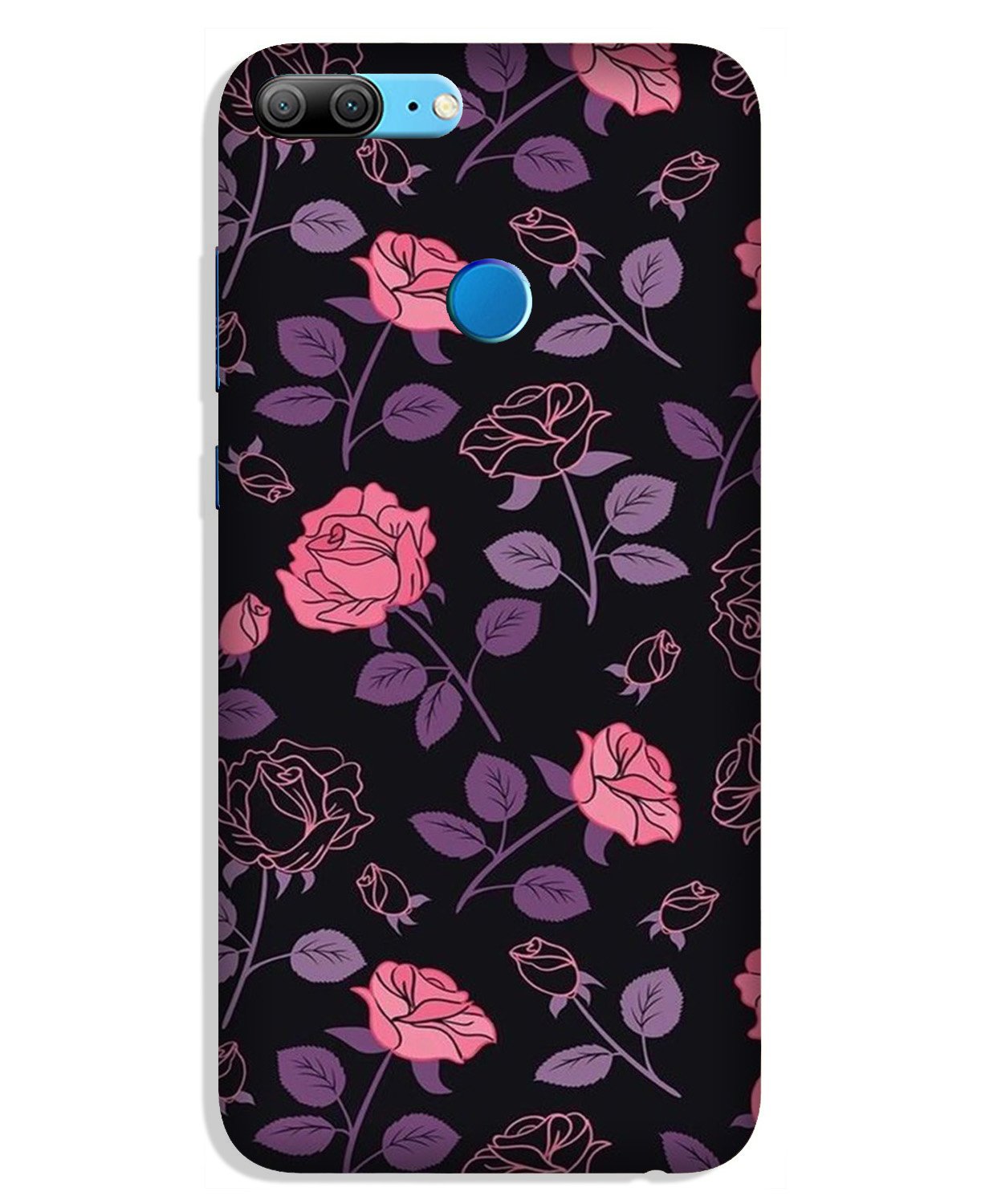 Rose Pattern Mobile Back Case for Lenovo K9 / K9 Plus (Design - 2) Rose Pattern Case for Lenovo K9 / K9 Plus