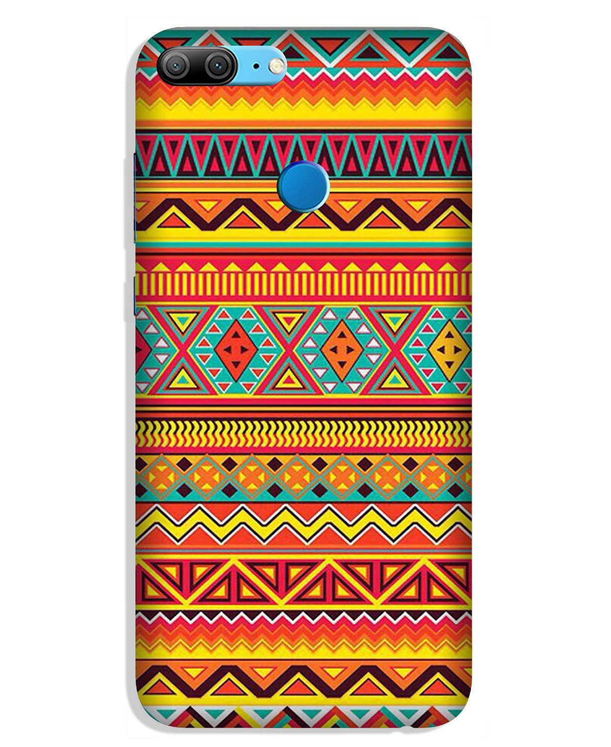 Zigzag line pattern Mobile Back Case for Lenovo K9 / K9 Plus (Design - 4) Zigzag line pattern Case for Lenovo K9 / K9 Plus