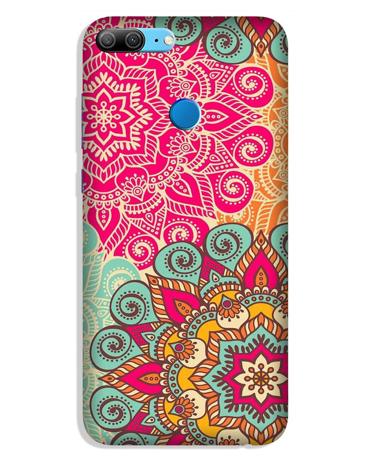 Rangoli art2 Mobile Back Case for Lenovo K9 / K9 Plus (Design - 29) Rangoli art2 Case for Lenovo K9 / K9 Plus