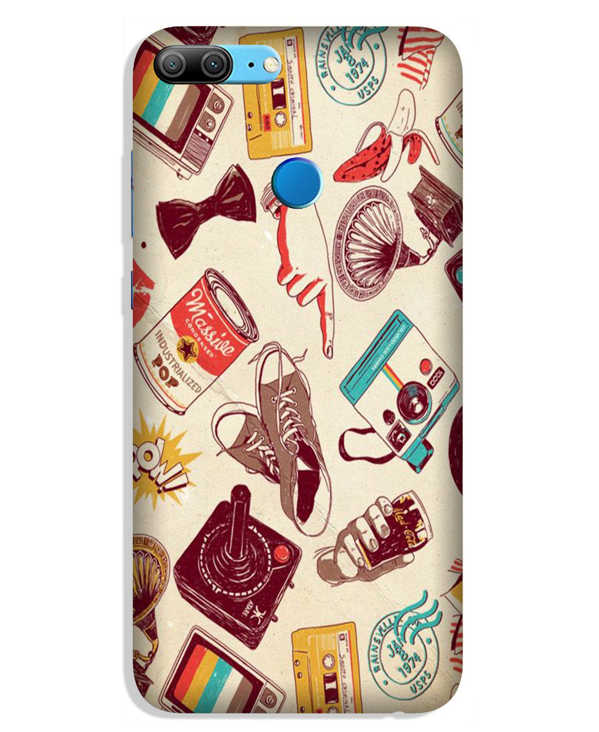 Vintage Mobile Back Case for Lenovo K9 / K9 Plus (Design - 35) Vintage Case for Lenovo K9 / K9 Plus