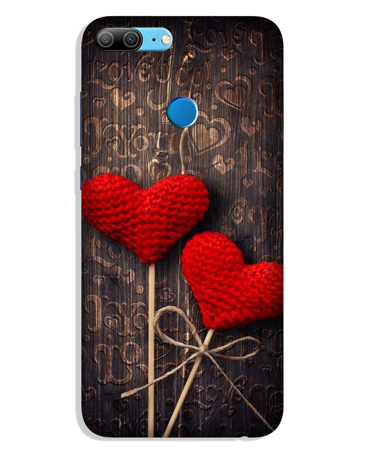 Red Hearts Mobile Back Case for Lenovo K9 / K9 Plus (Design - 80) Red Hearts Case for Lenovo K9 / K9 Plus